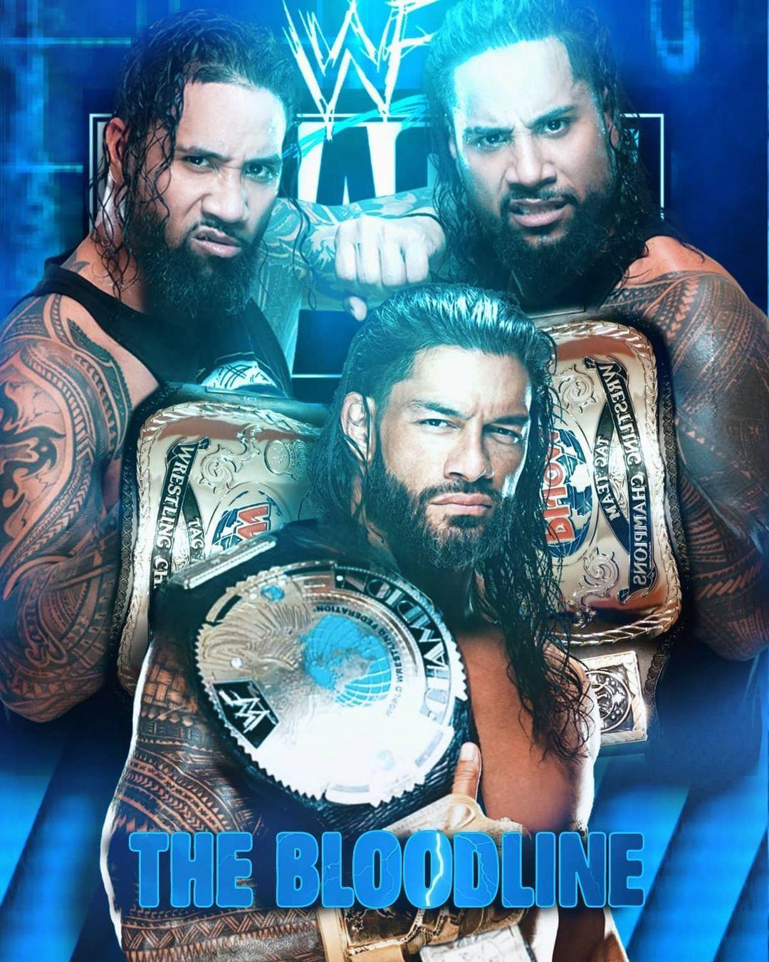 1080x1350 Wrestle Kroux. on Instagram: “THE BLOODLINE WWF VERSION. MADE BY. Roman reigns, Wwe roman reigns, Wrestling