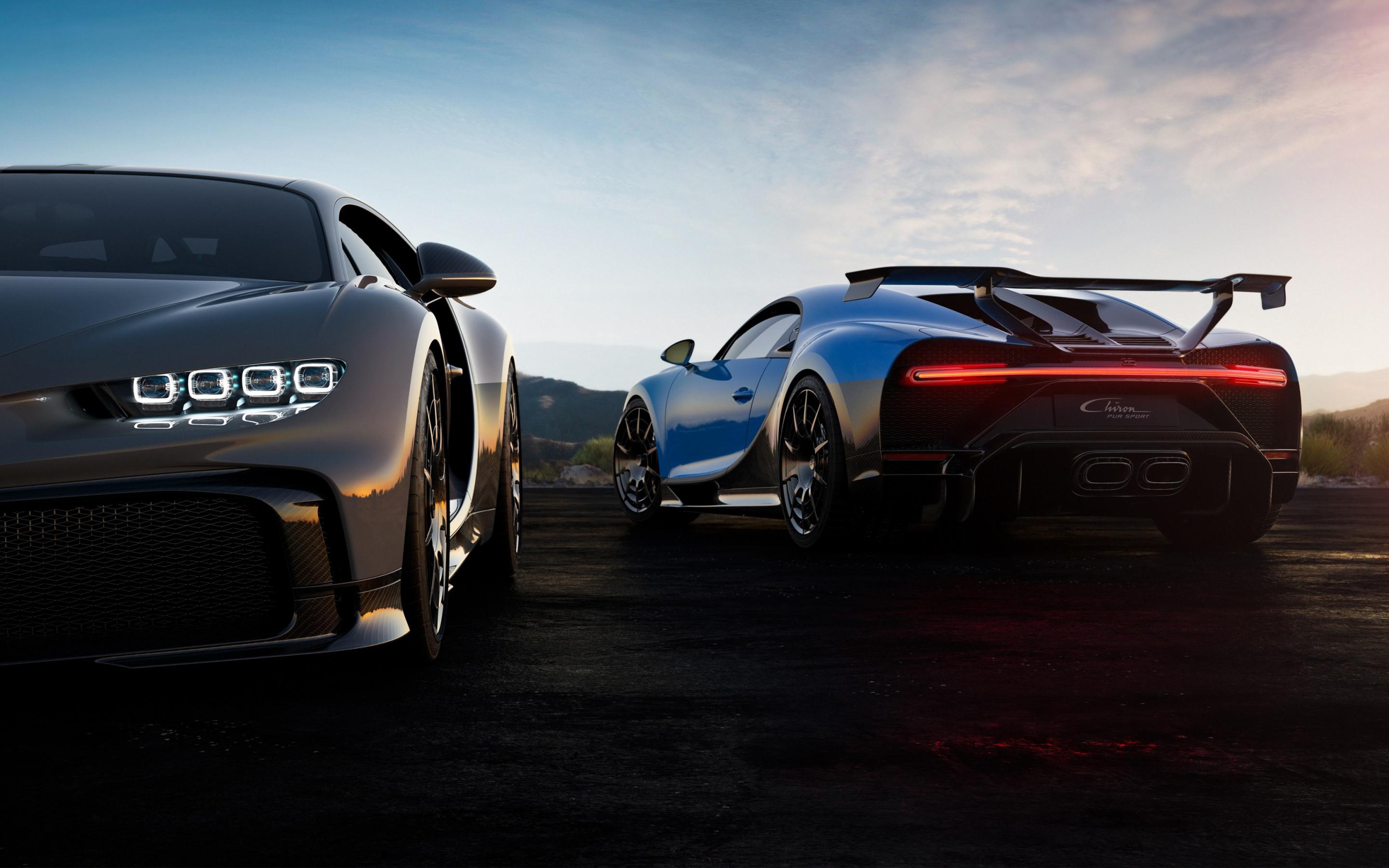 2880x1800 Download wallpaper: Bugatti Chiron Pur Sport 2880x1800