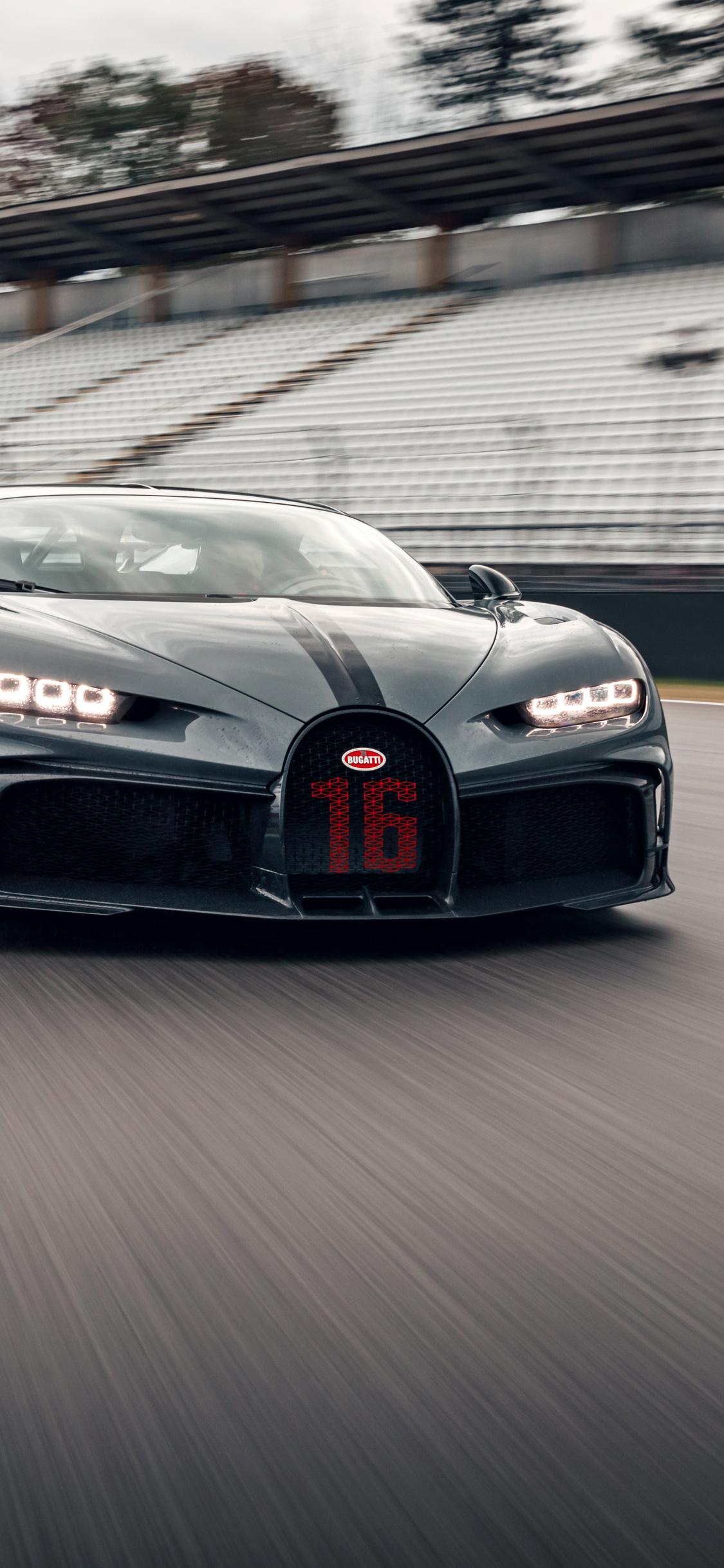 1125x2436 Bugatti Chiron Pur Sport 2021 New iPhone XS, iPhone iPhone X HD 4k Wallpaper, Image, Background, Photo and Picture