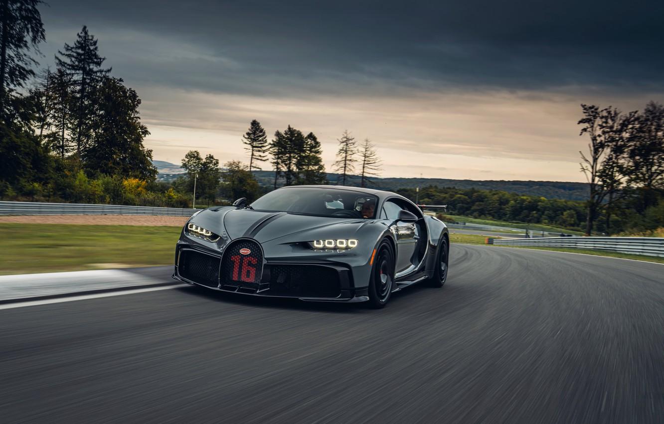 1332x850 Wallpaper grey, track, Bugatti, Chiron, Chiron Pur Sport image for desktop, section bugatti