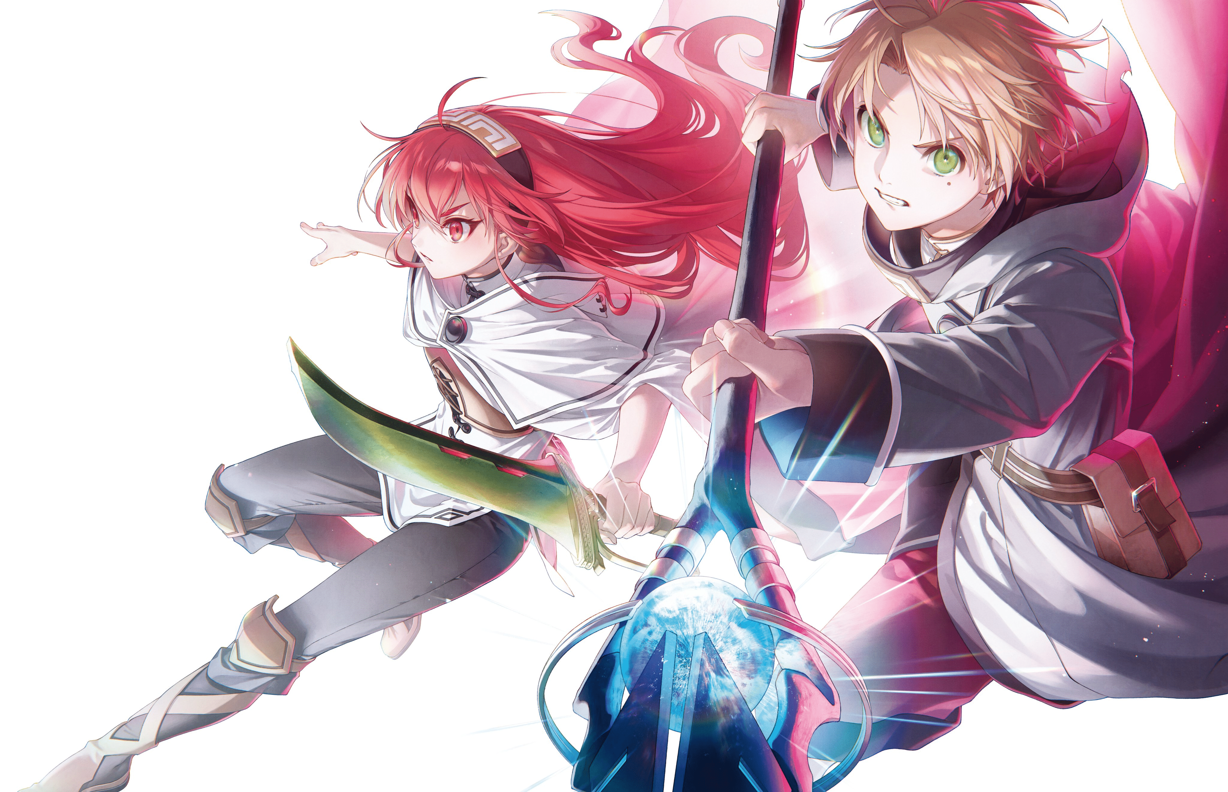 4096x2642 Mushoku Tensei: Jobless Reincarnation 4K, Eris Boreas Greyrat, Rudeus Greyrat Gallery HD Wallpaper