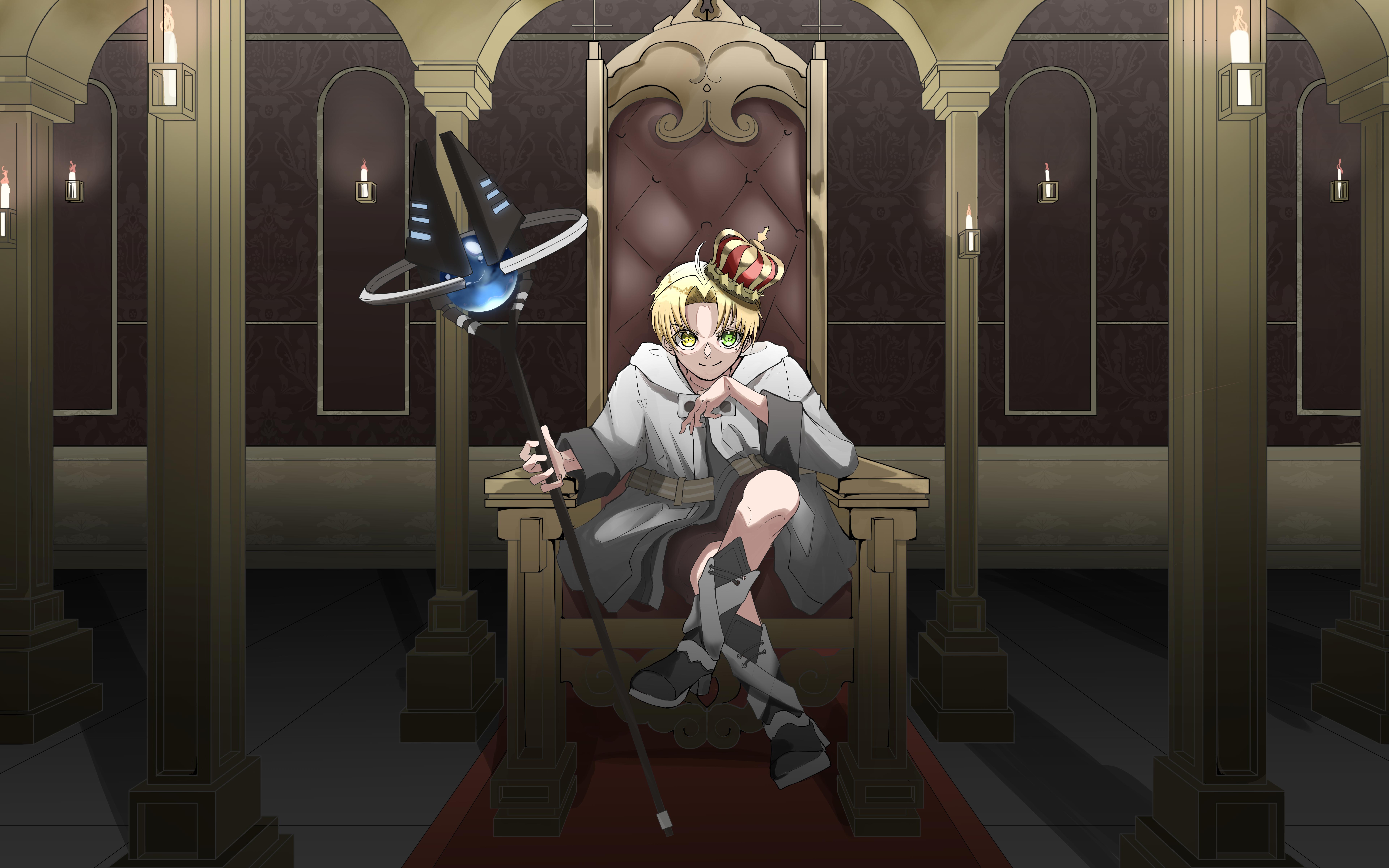 7680x4800 Rudeus Greyrat HD Wallpaper and Background