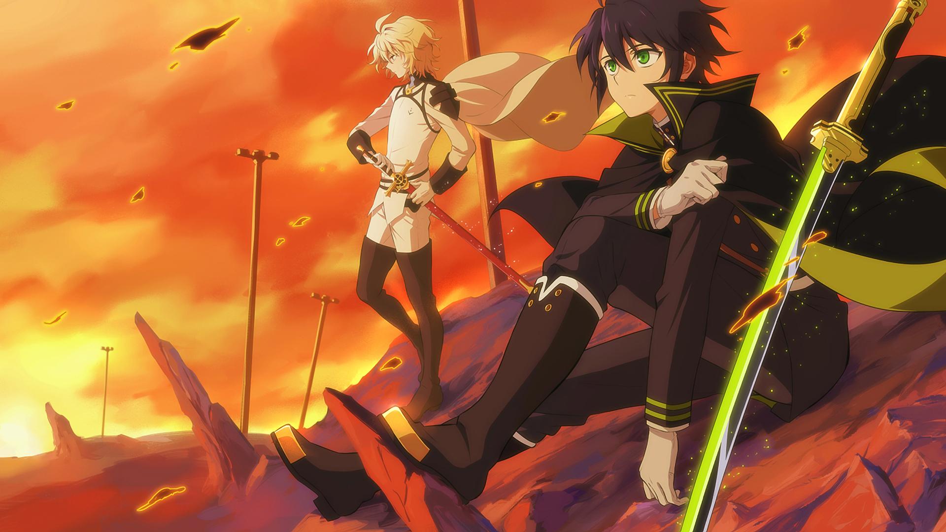 1920x1080 Yūichirō Hyakuya HD Wallpaper and Background