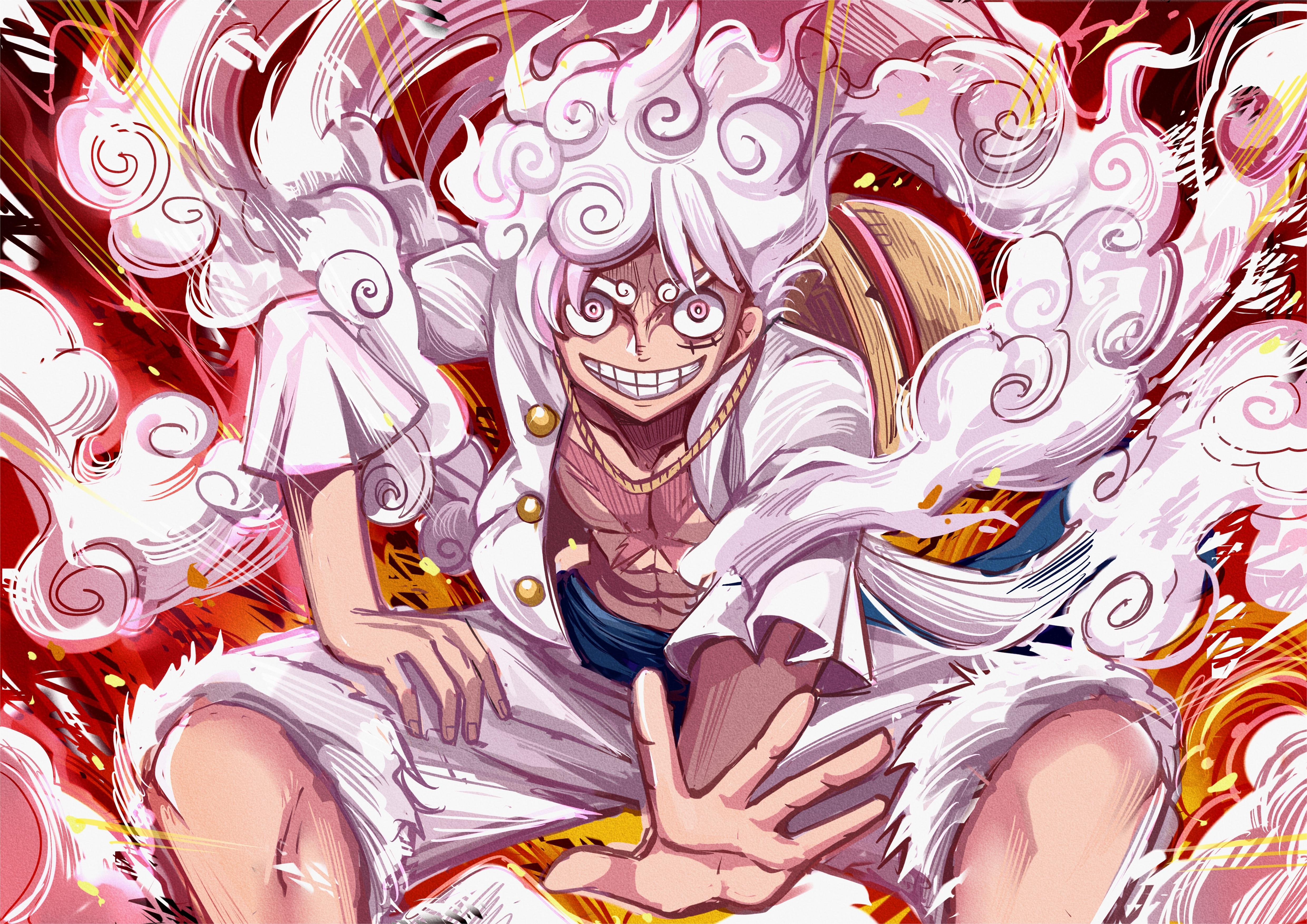 Luffy Gear 5 One Piece 4K Wallpaper iPhone HD Phone #6081l