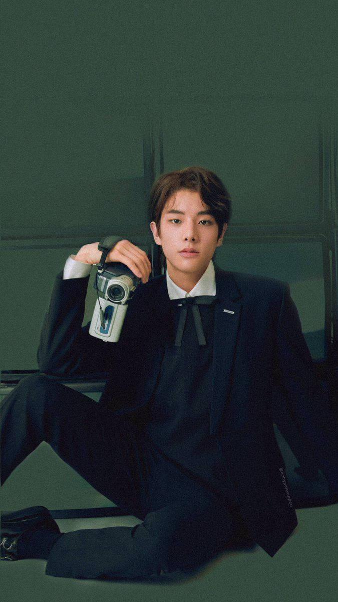675x1200 Download Jake With Camcorder Enhypen Aesthetic Wallpaper