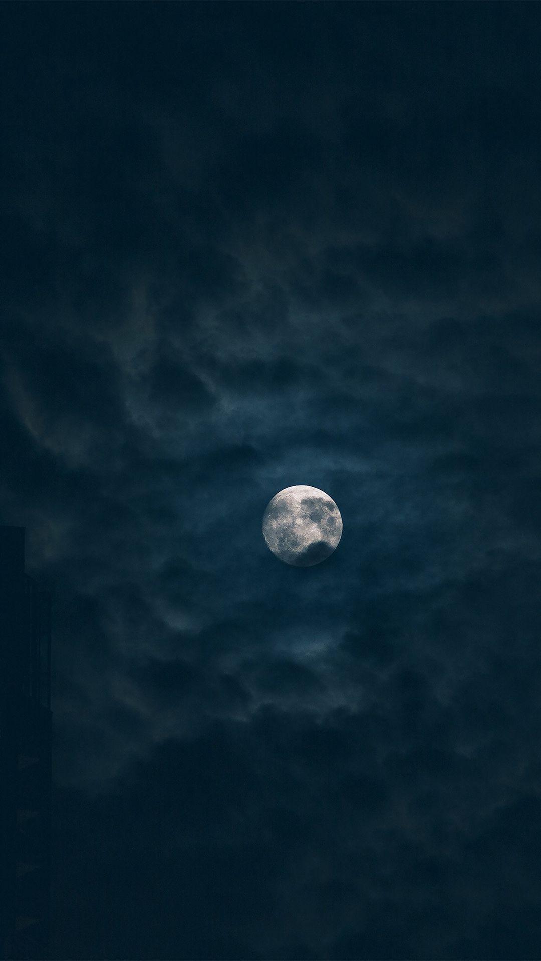 1080x1920 Moon Sky Dark Night Nature #iPhone #plus #wallpaper. iPhone 6 8