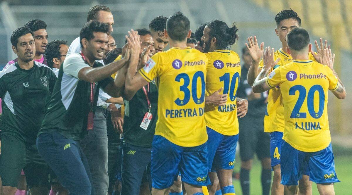 1200x667 ISL: Kerala Blasters Sweep Aside Chennaiyin To Breach Top Four Places. Sports News, The Indian Express