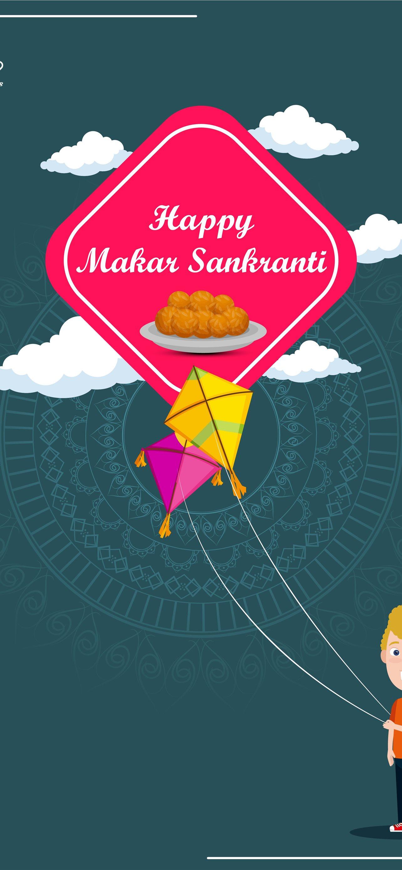 1284x2778 Best Makar sankranti iPhone HD Wallpaper