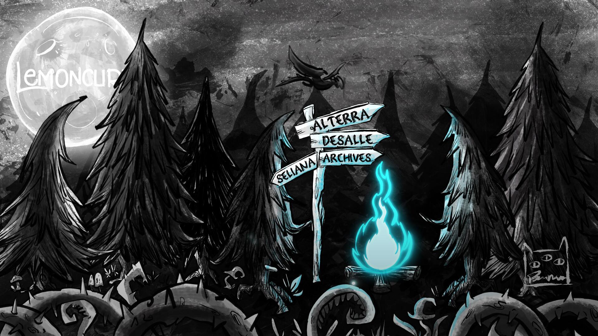 1920x1080 Overlay for LemonCurd't Starve, Monster Hunter & Hunt Show Down theme