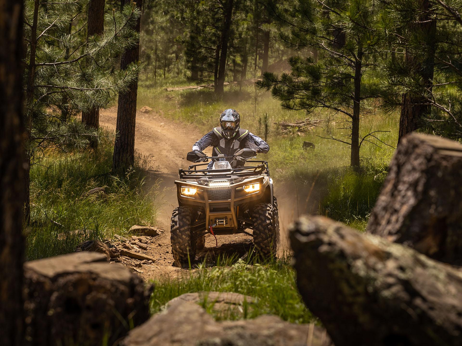 1920x1440 New 2023 Arctic Cat Alterra 600 Black Hills Edition. ATVs in Payson AZ. White / Quicksilver