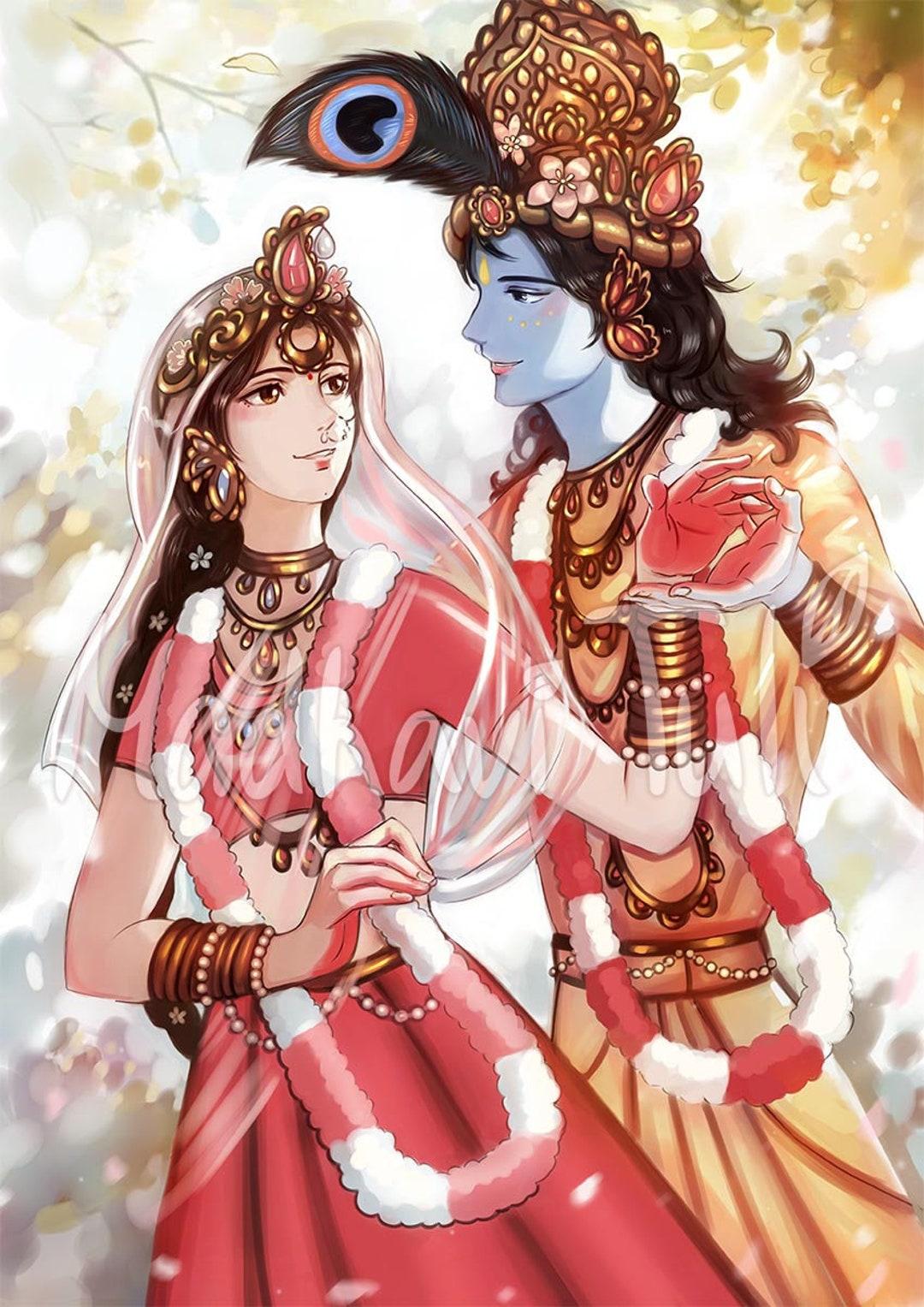 1080x1527 HD File Shri Radha Krishna High Quality Wallpaper Radha