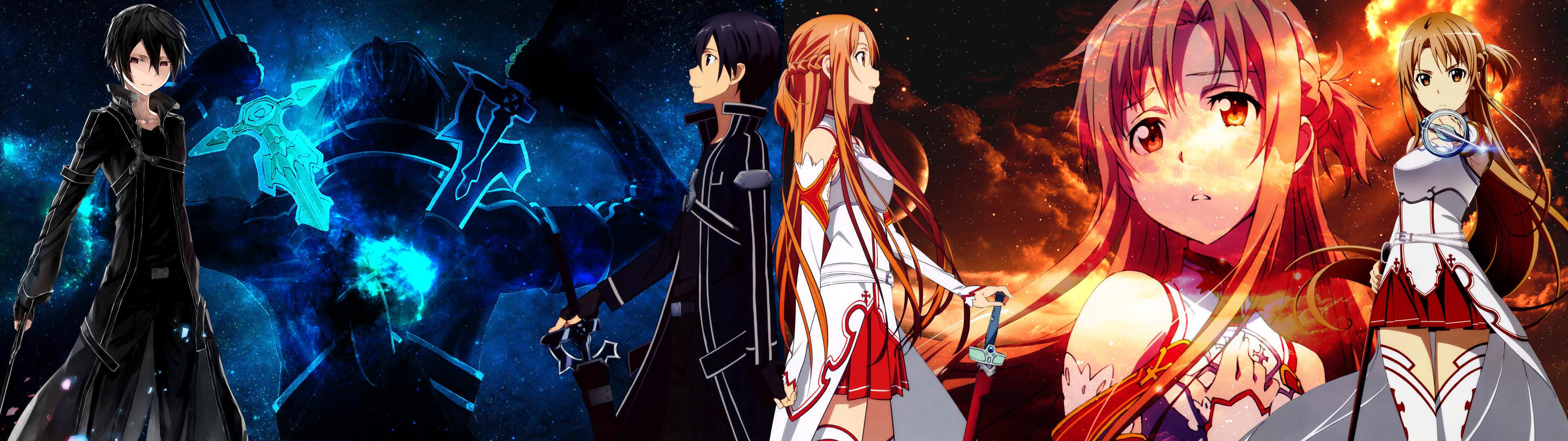 3840x1080 Screen 4k Anime Wallpaper