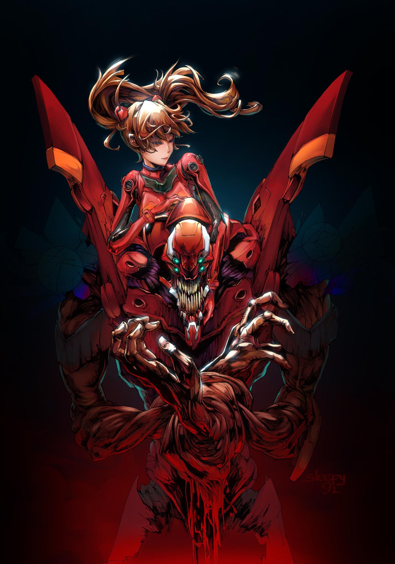 1323x1889 Neon Genesis Evangelion Mobile Wallpaper by Sleepy (Artist) Anime Image Board