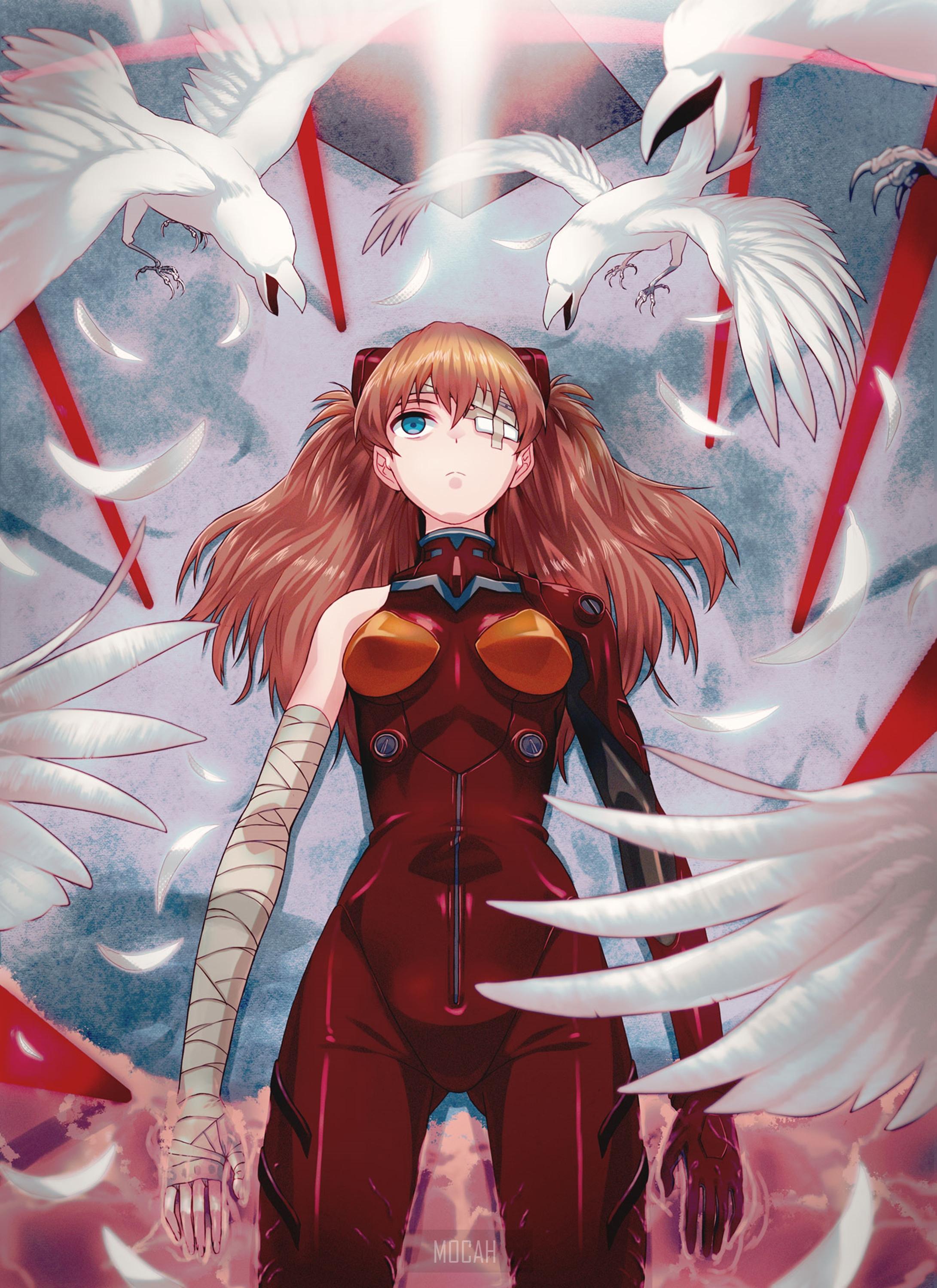 2181x3000 Neon Genesis Evangelion, anime girl, redhead, Asuka Langley Soryu wallpaper download, 2181x3000 Gallery HD Wallpaper