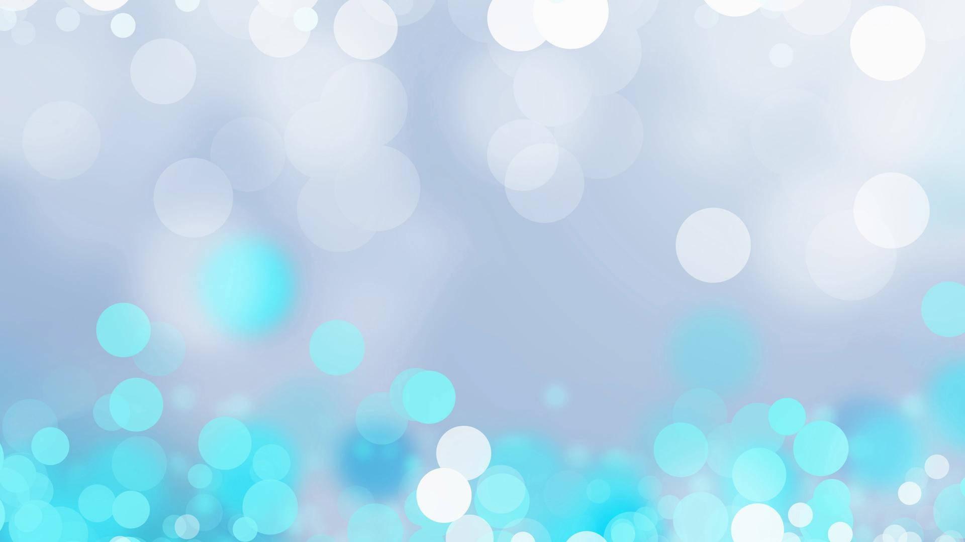 1920x1080 Download Bokeh Lights Blue Glitter Pattern Wallpaper