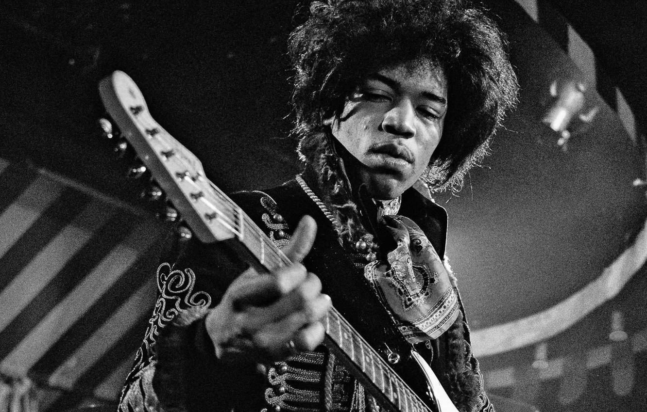 1332x850 Wallpaper guitar, concert, rock, jimmy hendrix image for desktop, section музыка