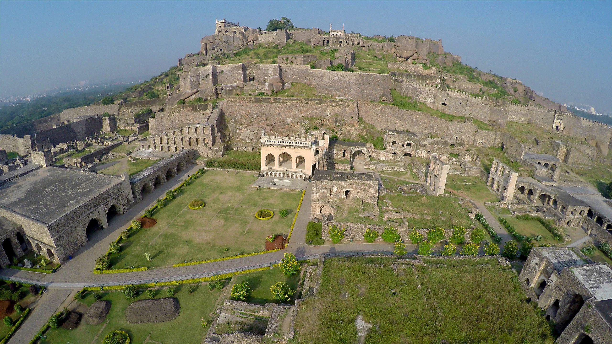 2560x1440 Golkonda Fort, Hyderabad, Telangana, India