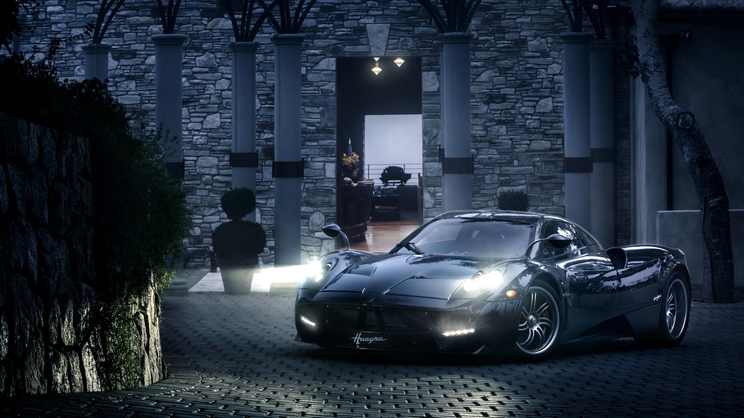 2560x1440 Download wallpaper 2560x1440 headlight, pagani huayra, sports car, dual wide 16:9 2560x1440 HD background, 2992