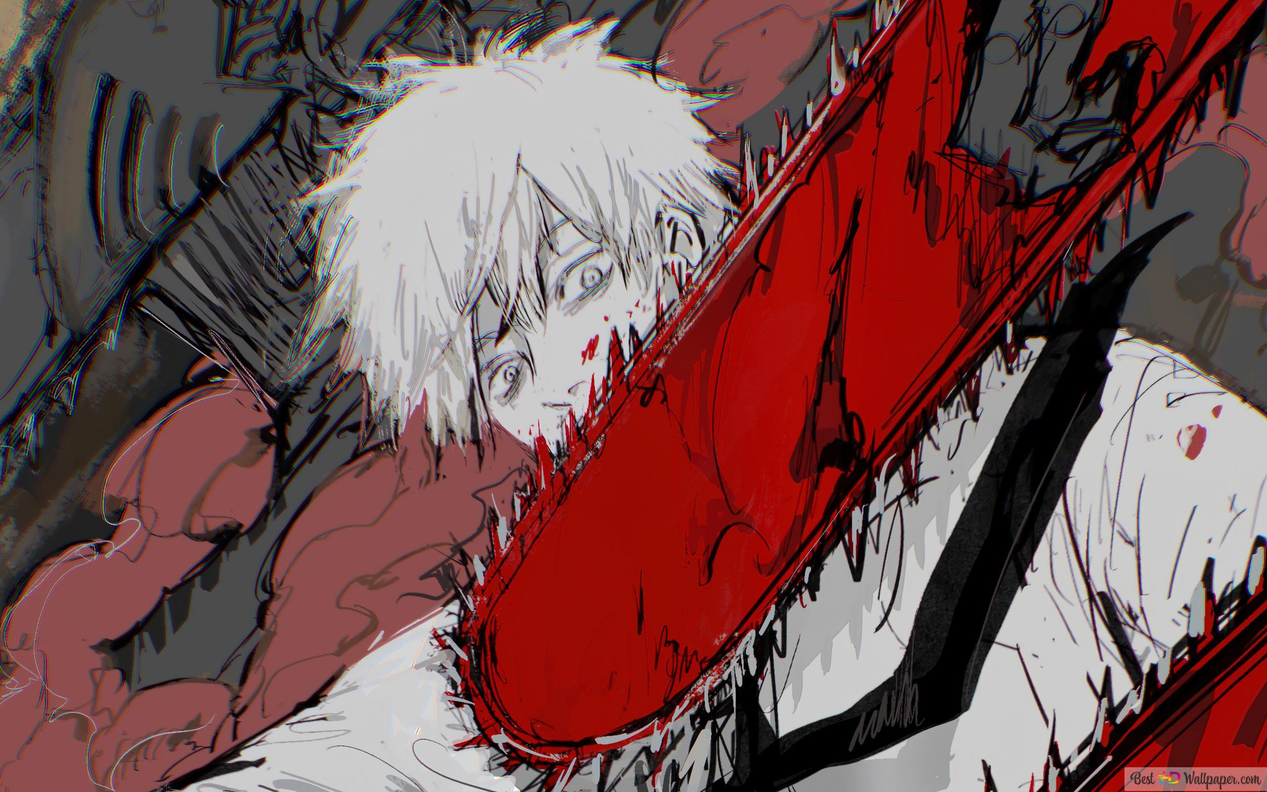 2560x1600 Denji 'Chainsaw Man' 4K wallpaper download