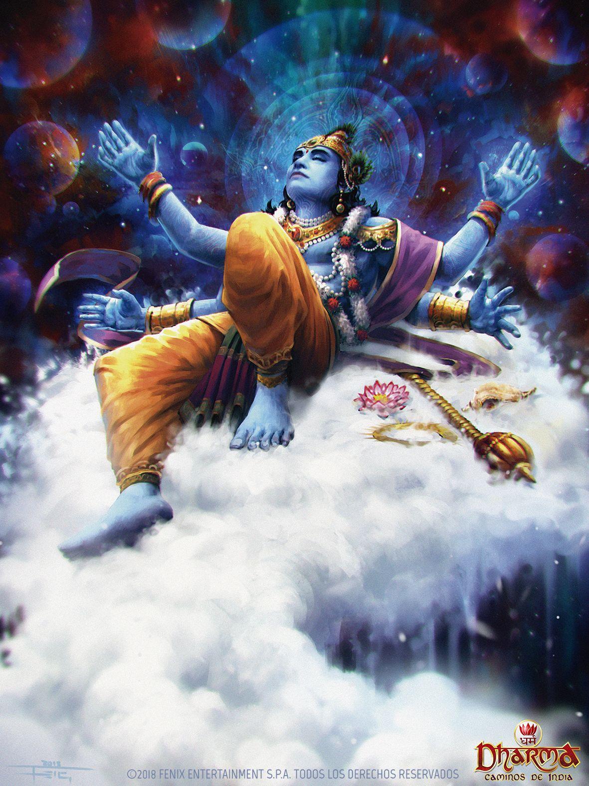 1181x1575 Vishnu. Lord vishnu wallpaper, Vishnu, Krishna painting