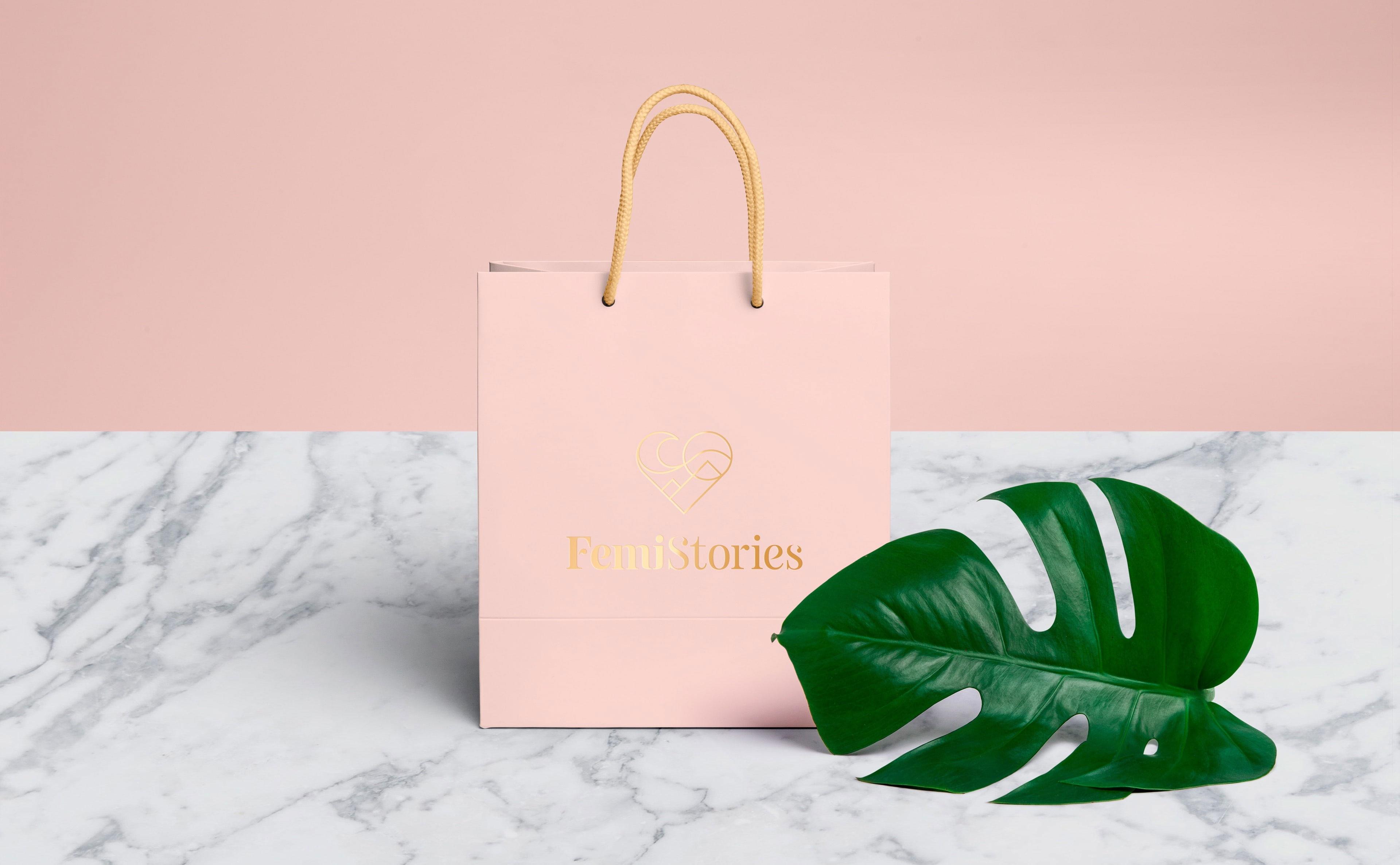 3840x2373 Wallpaper Pink Shopping Bag, Tropical Monstera Leaf