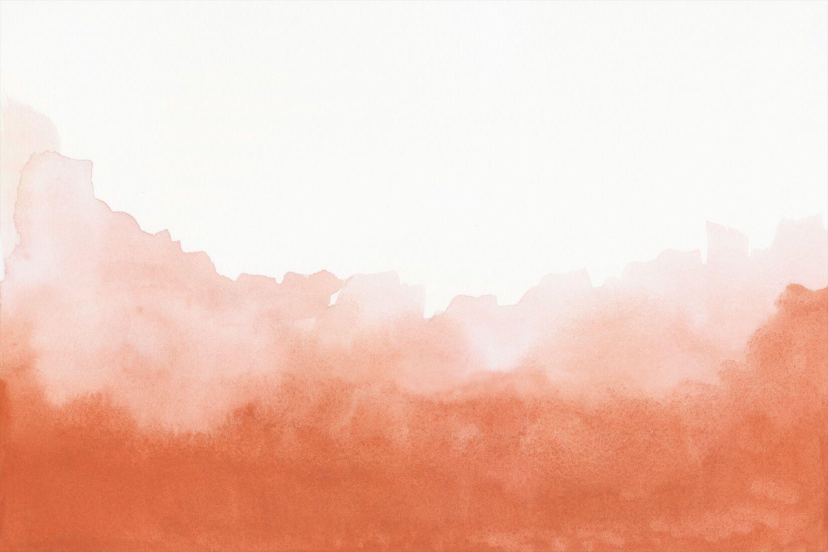 1650x1100 Orange Blend Watercolor Wallpaper Mural. Hovia. Watercolor wallpaper, Macbook air wallpaper, Mac wallpaper