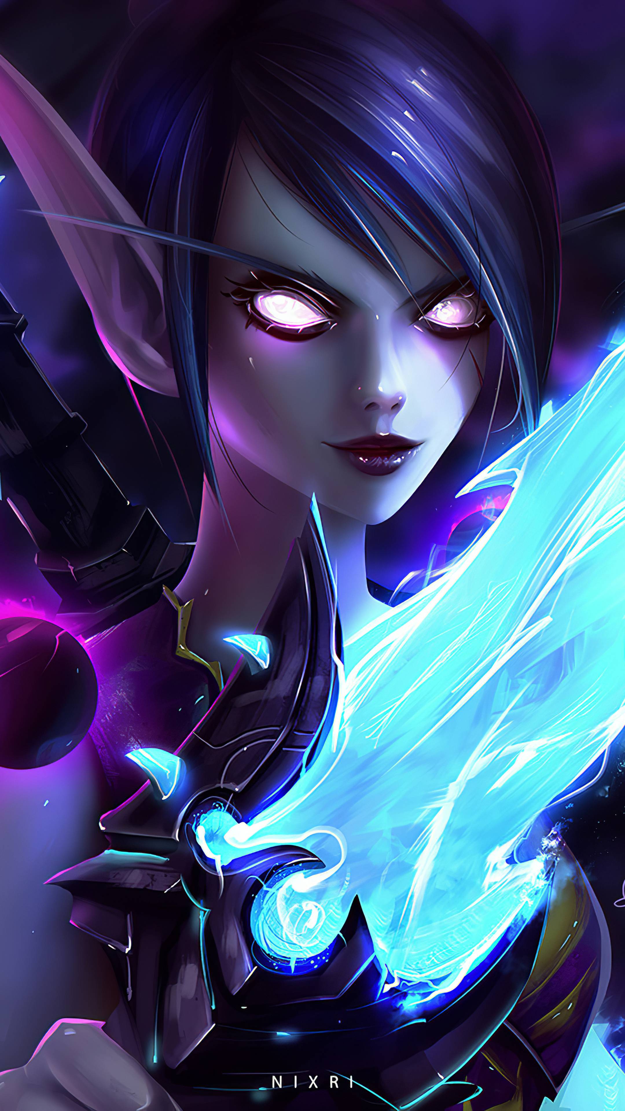 WoW Void Elf Wallpapers - Top Free WoW Void Elf Backgrounds ...