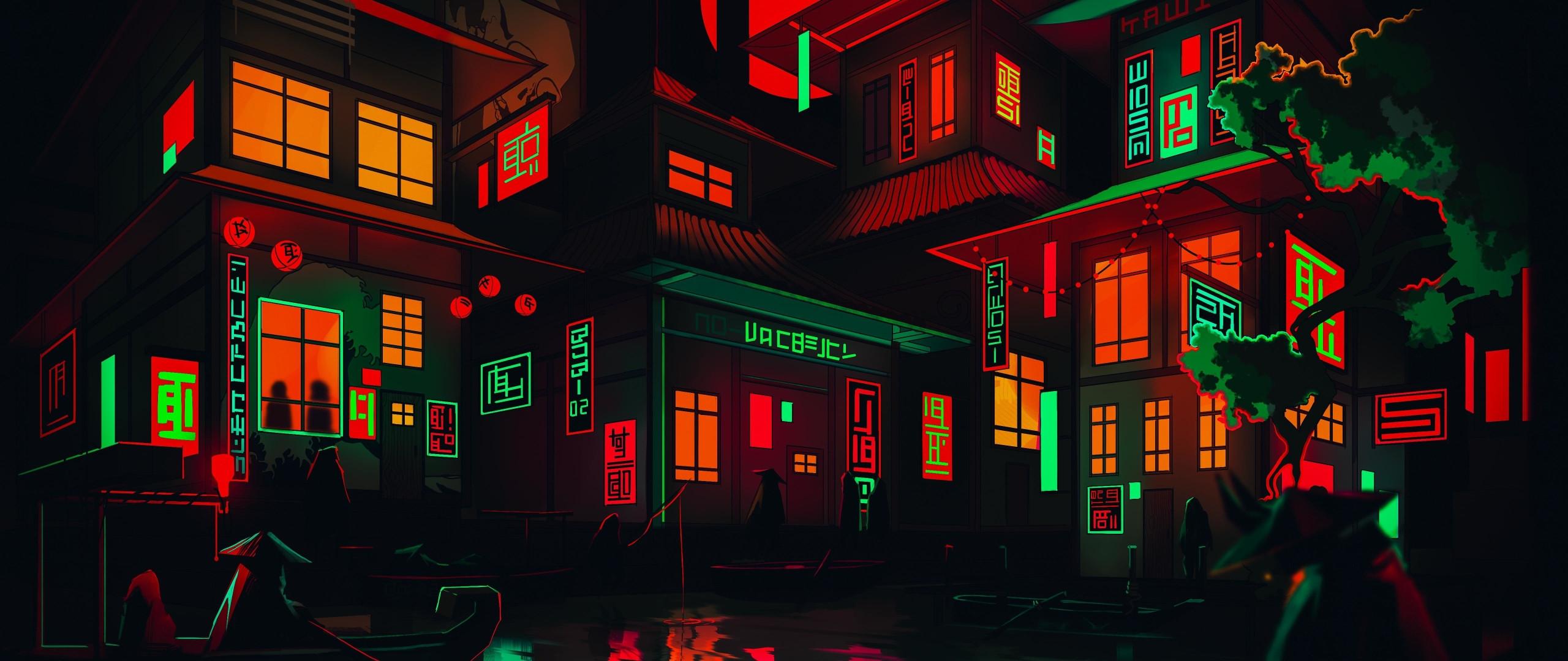2560x1080 Neon Shallows 2560x1080 Resolution Wallpaper, HD Artist 4K Wallpaper, Image, Photo and Background
