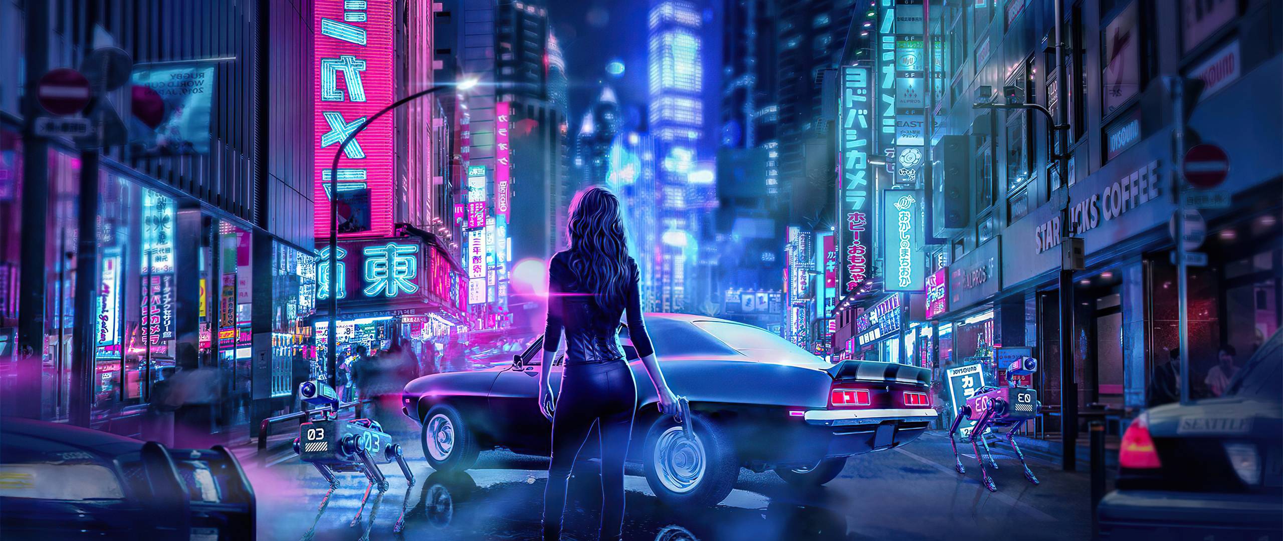 2560x1080 Neon Wallpapers Top Free 2560x1080 Neon Backgrounds