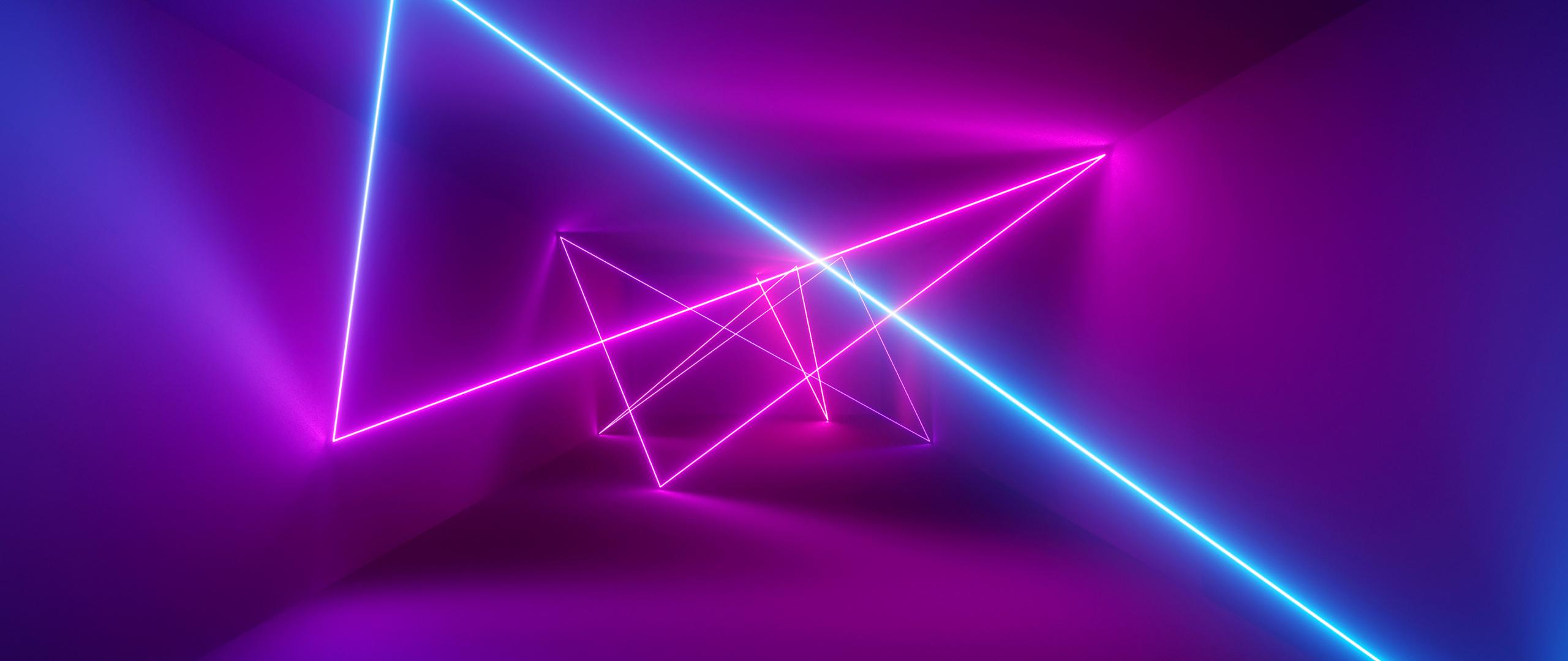 2560x1080 Download wallpaper 2560x1080 lights, laser, neon, barrier, abstraction, dual wide 2560x1080 HD background, 22433