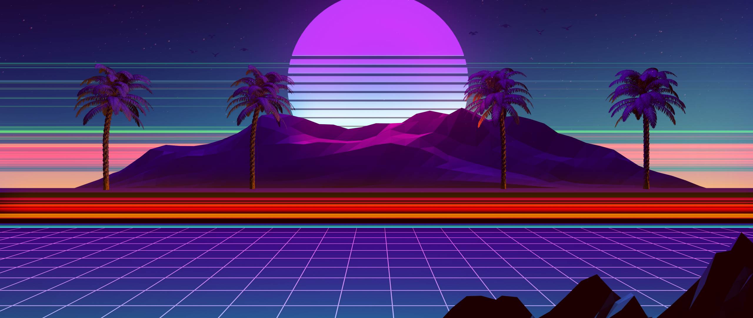 2560x1080 Synthwave And Retrowave 2560x1080 Resolution Wallpaper, HD Artist 4K Wallpaper, Image, Photo and Background