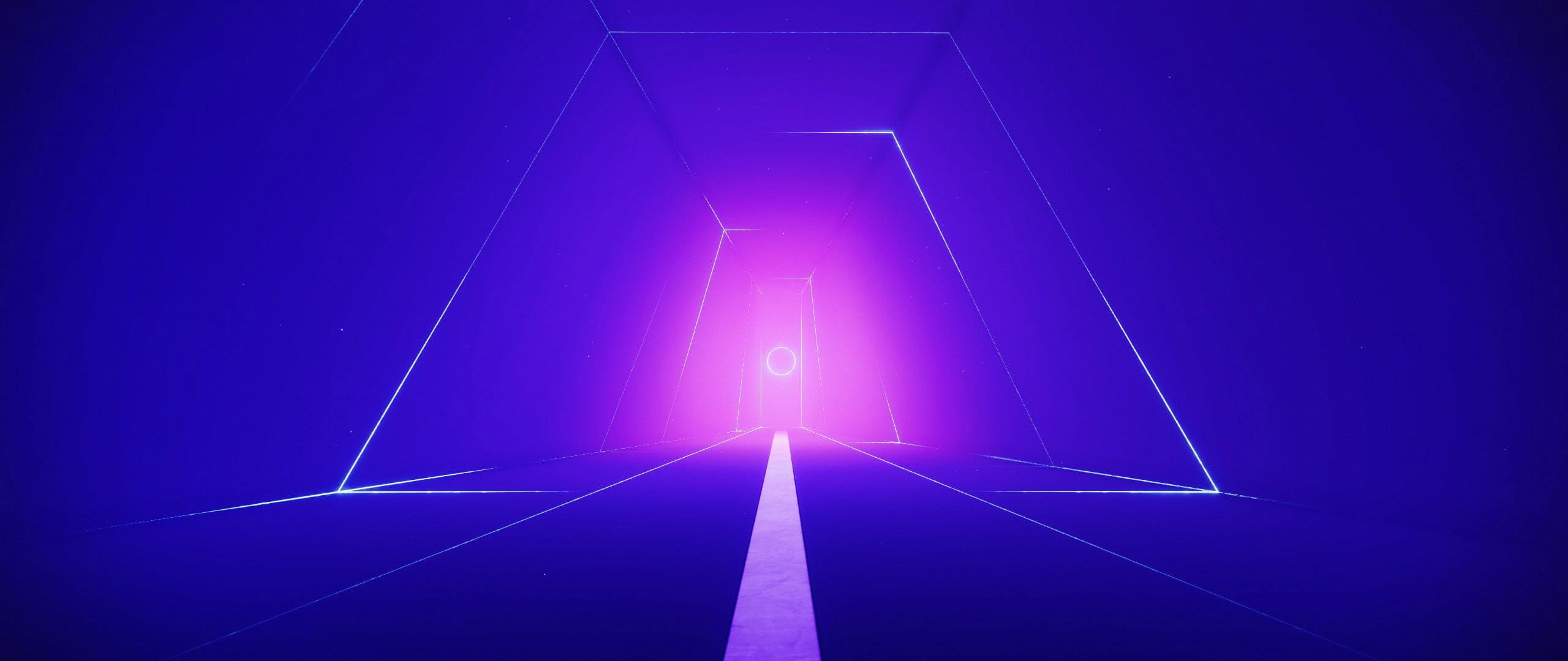 2560x1080 Wallpaper Destiny 2 Video Game, Brutalism, Neon