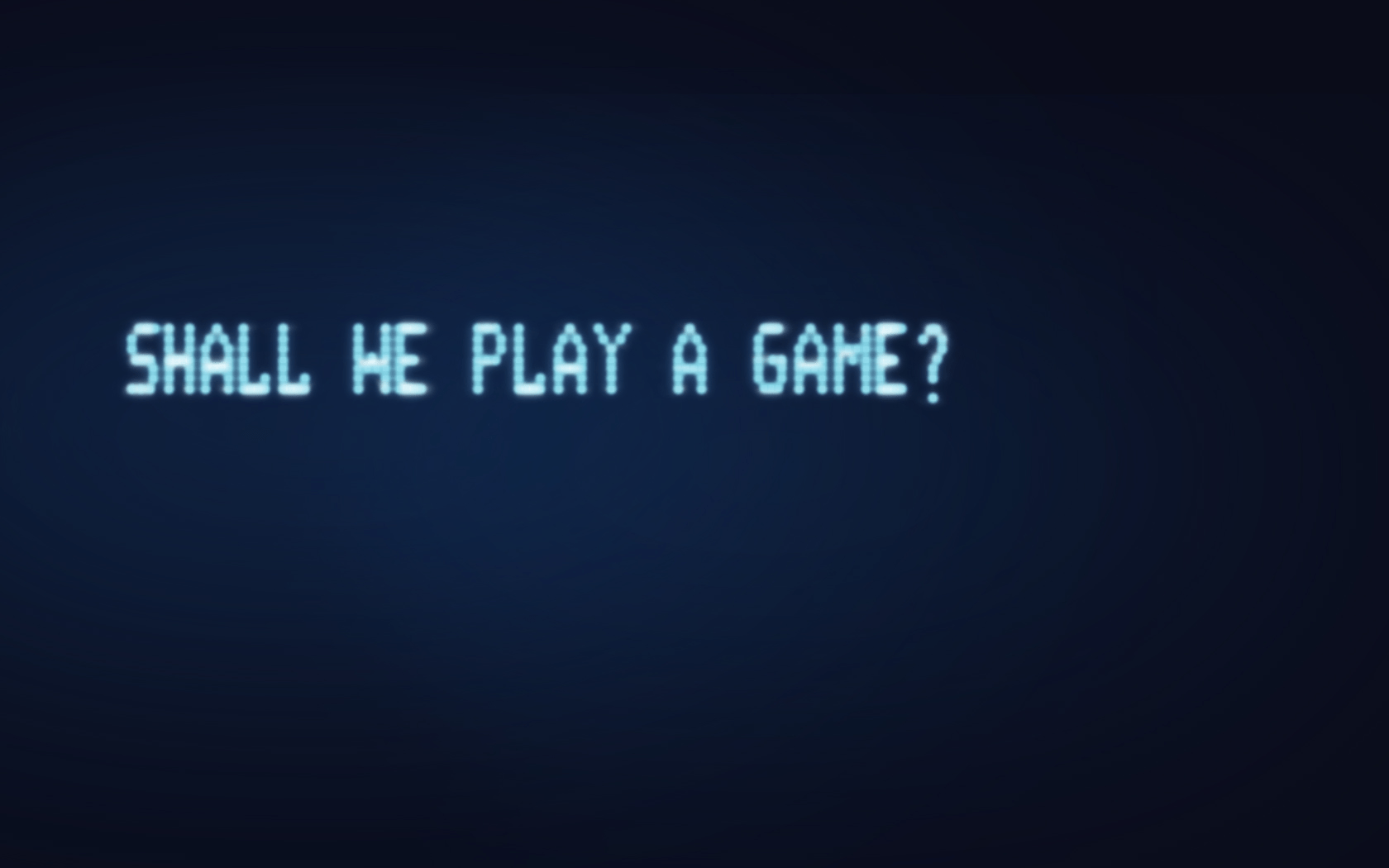 Shall We Play a Game Wallpapers - Top Free Shall We Play a Game Backgrounds  - WallpaperAccess