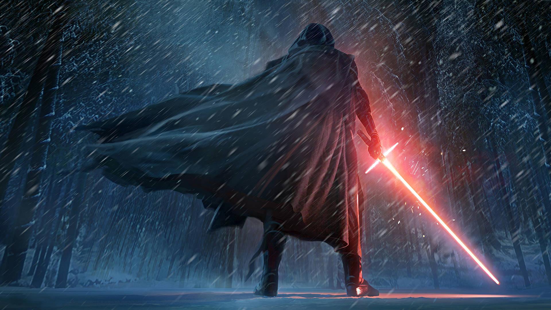 1920x1080 Download 4k Star Wars Kylo Lightsaber Wallpaper