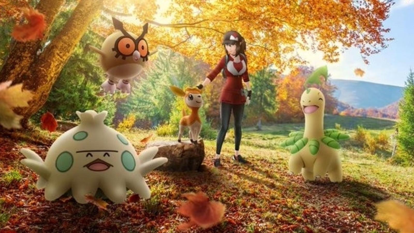 1600x900 Pokémon Go Deerling and Sawsbuck forms: How to get Spring, Summer, Autumn and Winter Deerling and Sawsbuck