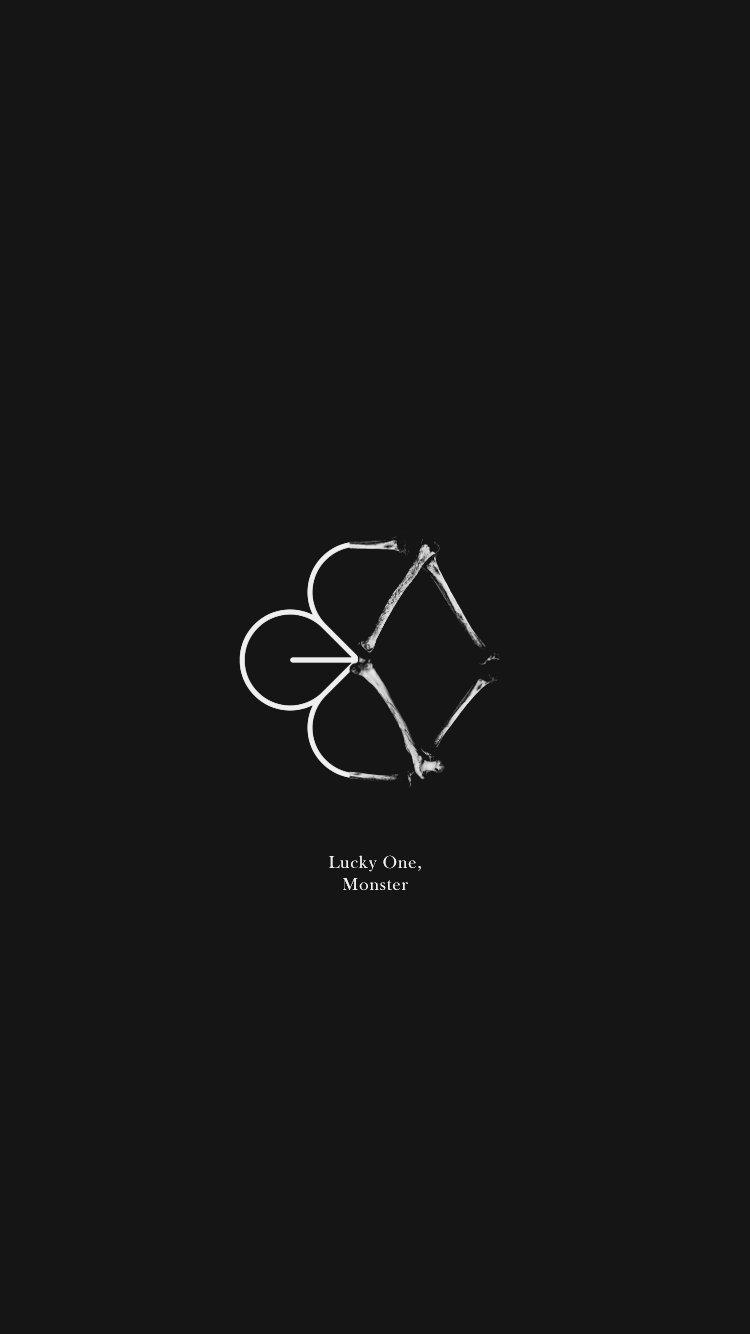 750x1334 mon。 в Twitter: „[WALLPAPER] #EXO #LuckyOne #Monster pls dont reupload �