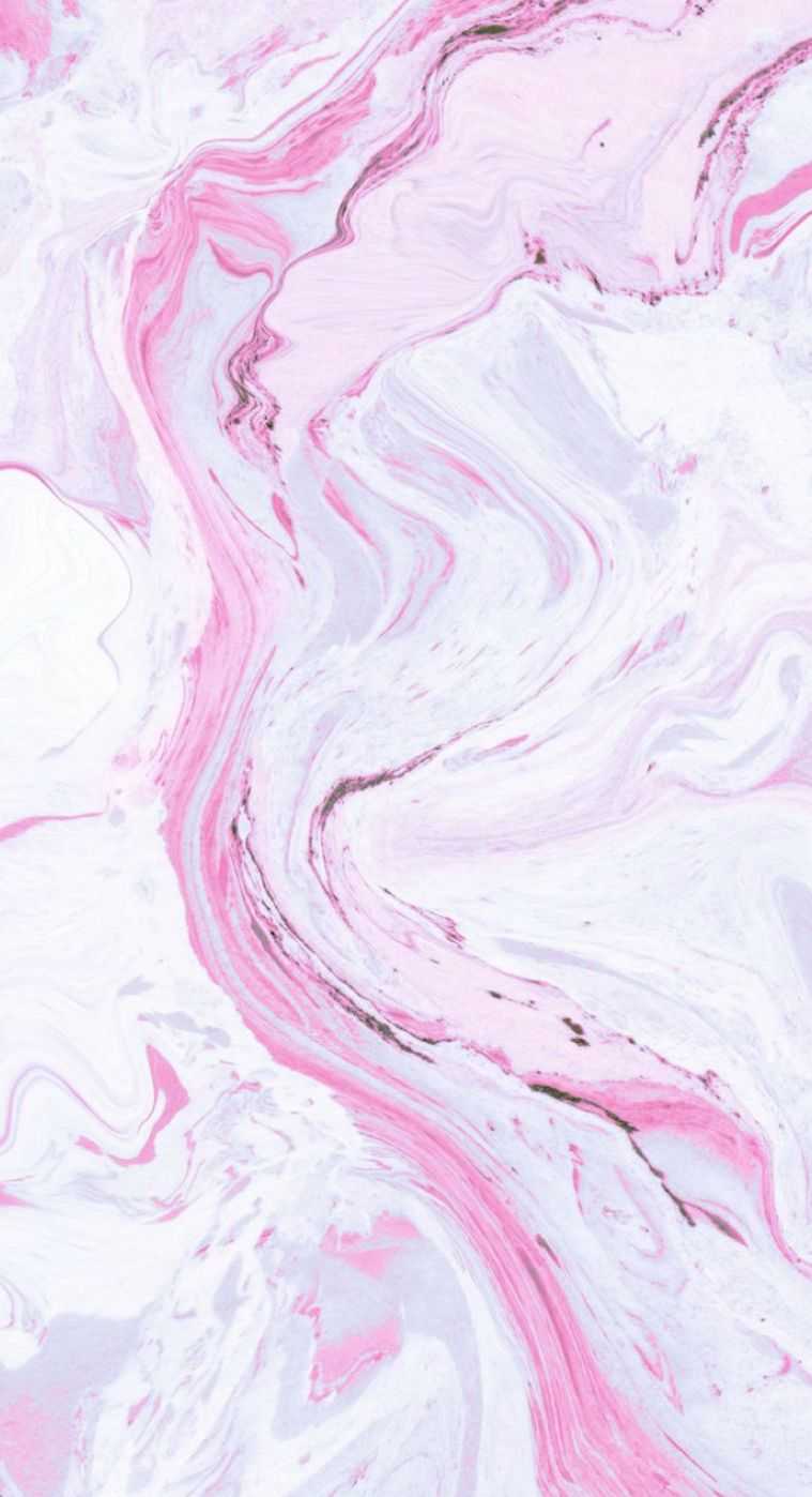 759x1398 Pink Marble Wallpaper