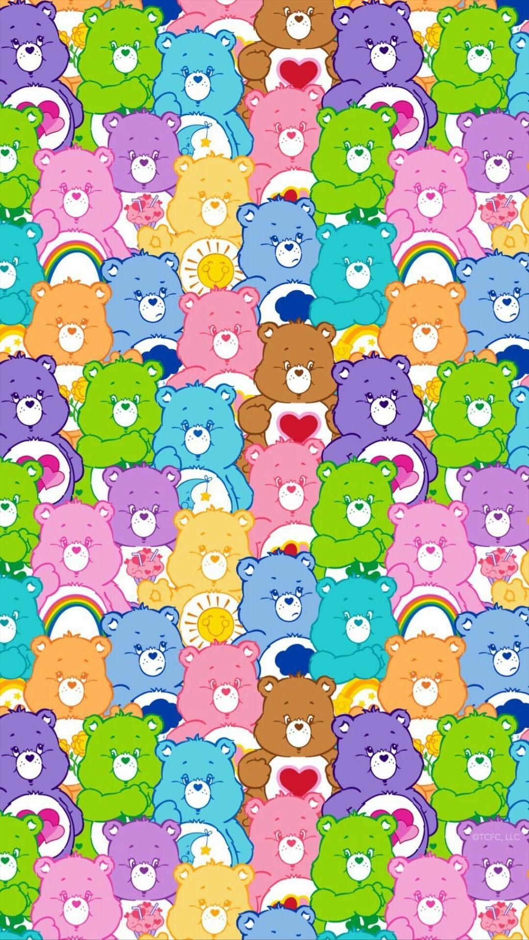 1080x1920 Care bear. Fondos de colores hd, Fondos de colores, Fondos de pantalla de iphone