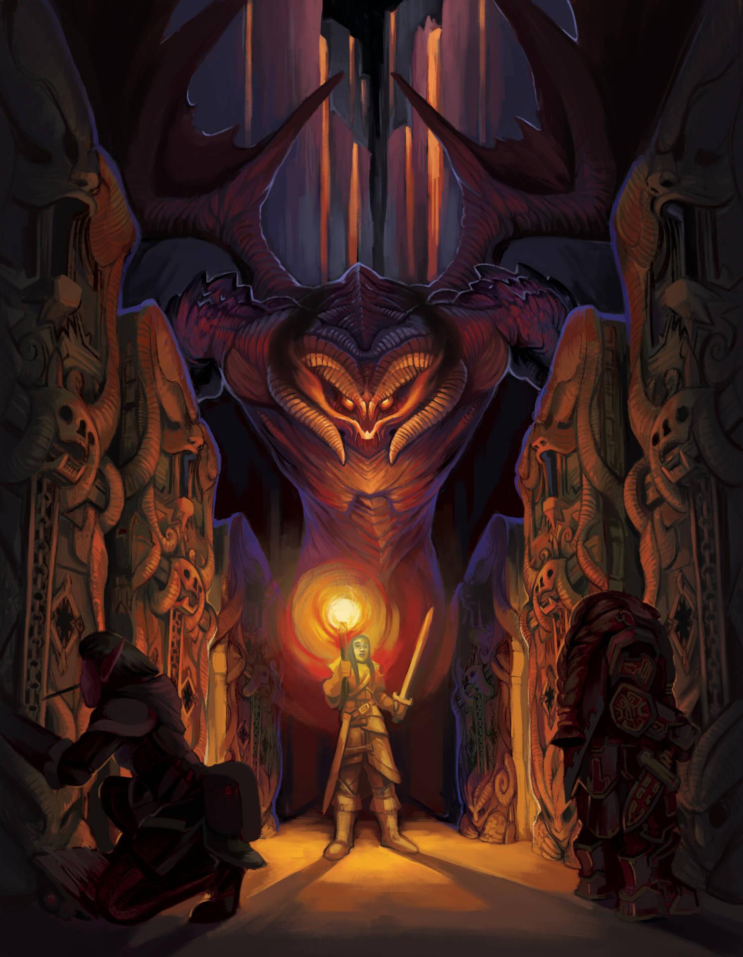 1491x1920 Download Scary Hellbound Monster Wallpaper