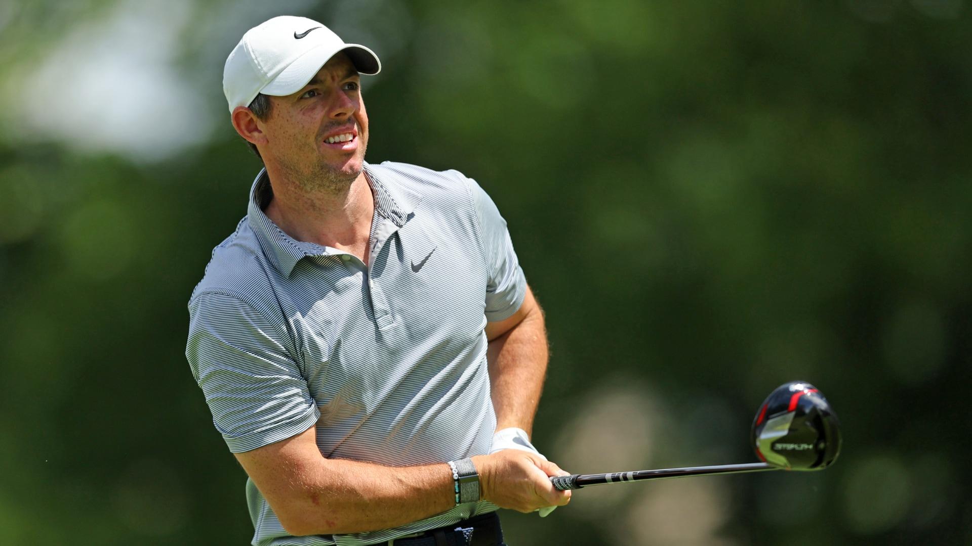 1920x1080 Rory McIlroy continues heater and takes Travelers Championship lead, fighting fatigue, sickness