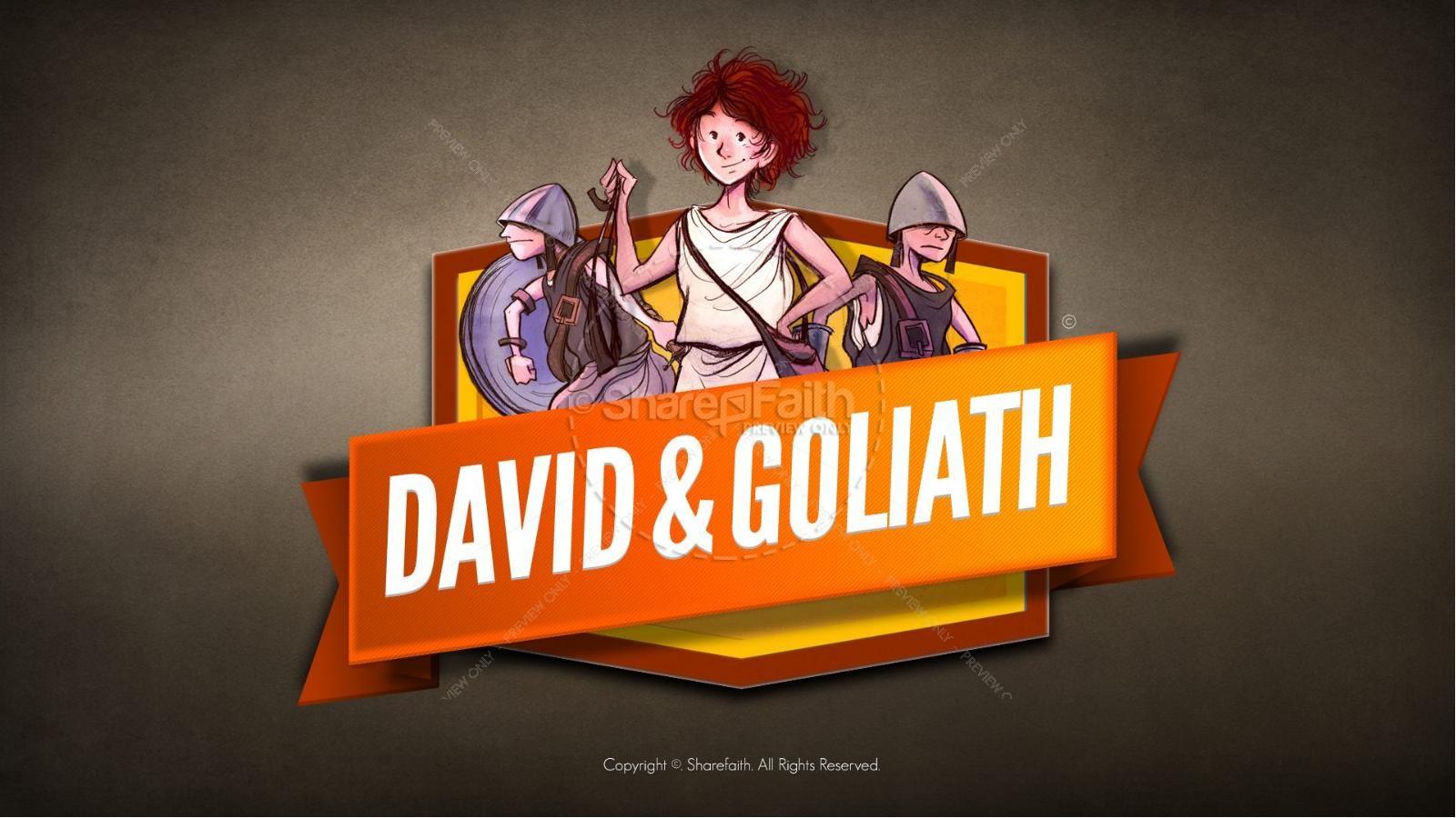 1600x900 David and Goliath Kids Bible Story