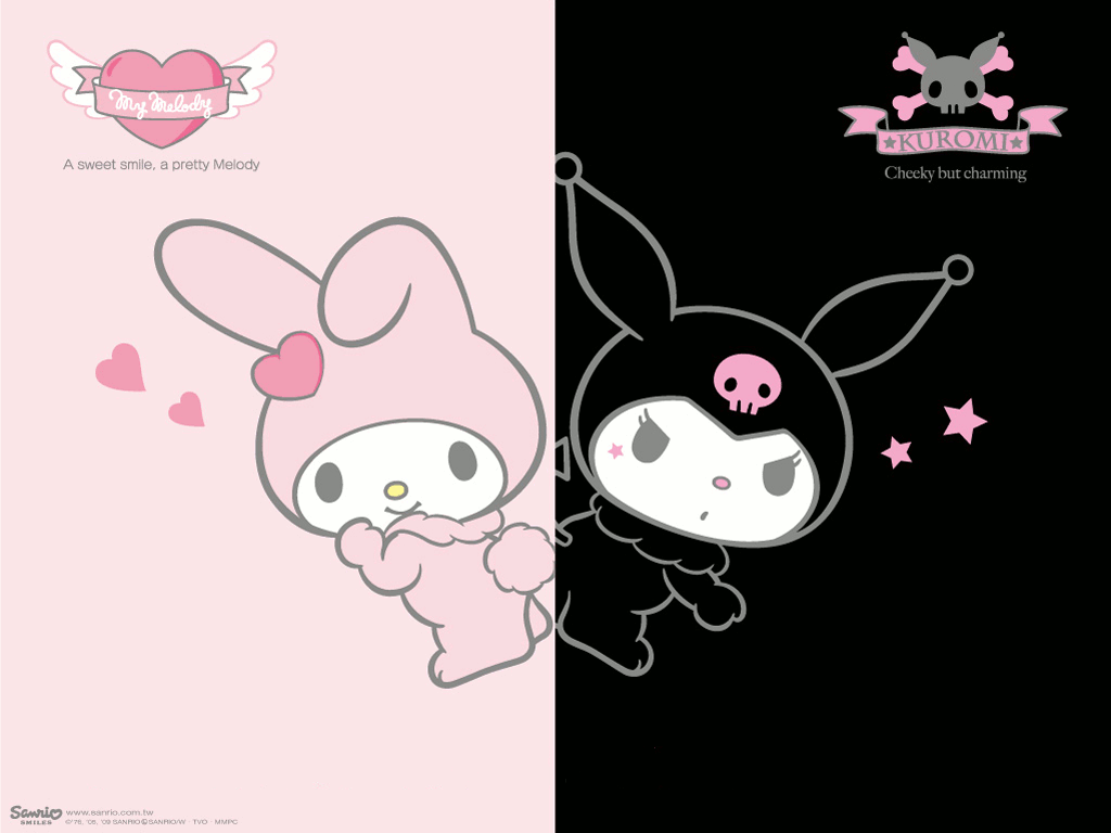 1024x768 Melody Kuromi Wallpaper Mansion 旋律公館