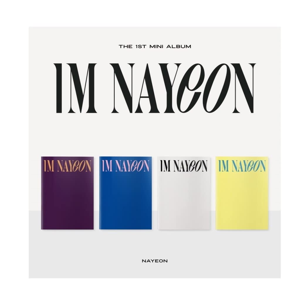 1050x1037 Dreamus NAYEON TWICE NAYEON 1st Mini Album Pre Order Benefit Folded Poster Extra Photocards Set (I'M Ver.), 210 X 290 Mm (JYPK1383) : Home & Kitchen