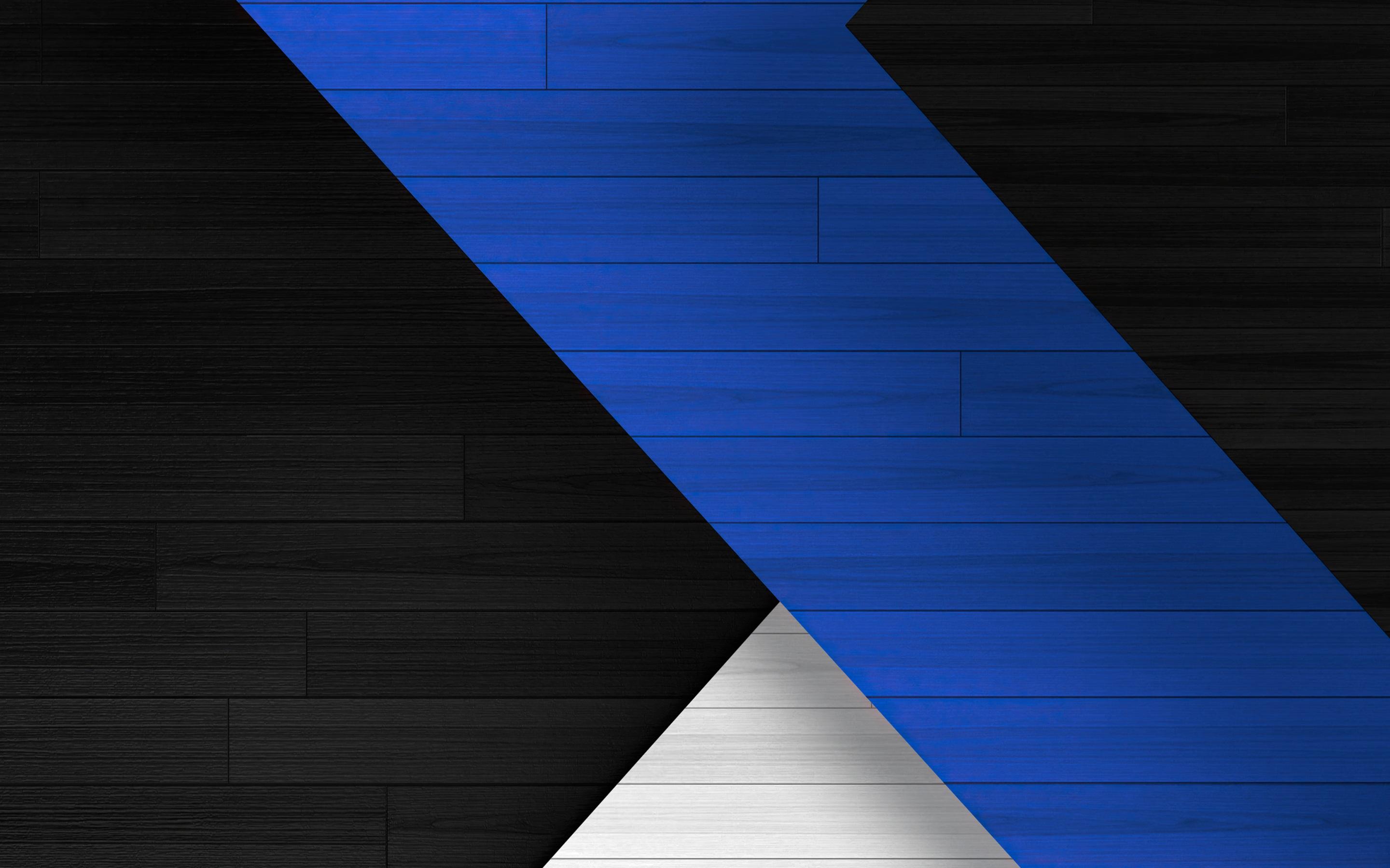 2880x1800 Wallpaper 4k Blue Black White Abstract Tiles 4k Wallpaper