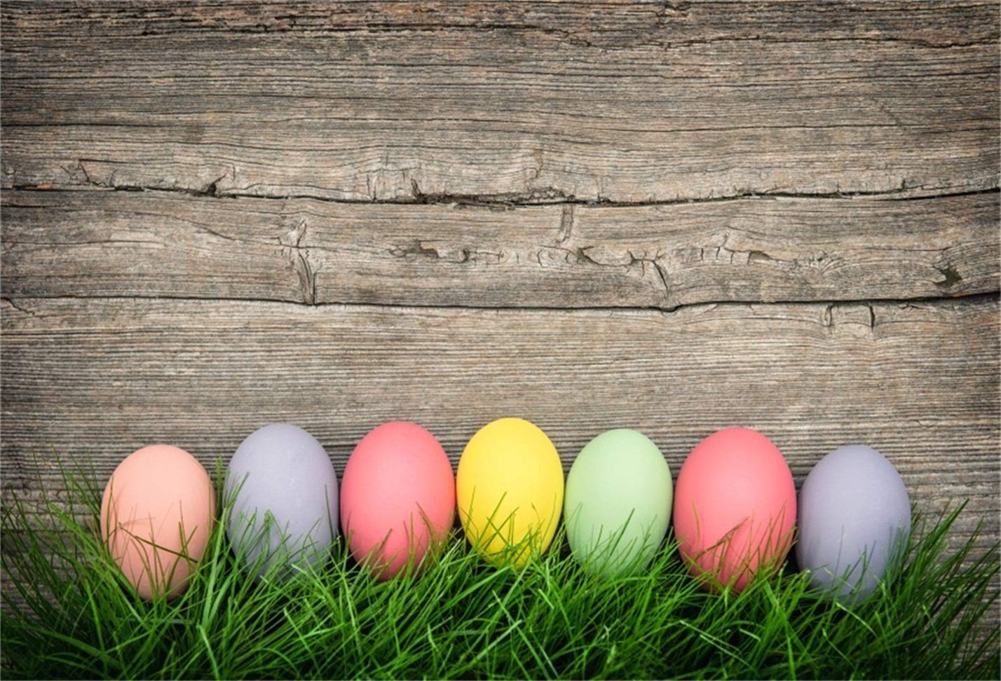 1428x972 Amazon.com : CSFOTO 7x5ft Background Easter Eggs on Grass Rustic Wood Wall Photography Backdrop Resurrection Vintage Easter Decoration Spring Festival Kid Newborn Portrait Photo Studio Props Polyester Wallpaper
