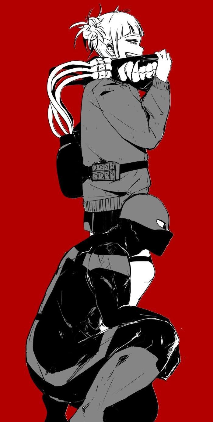700x1383 Himiko Toga & Twice. Hero, My hero academia, Toga