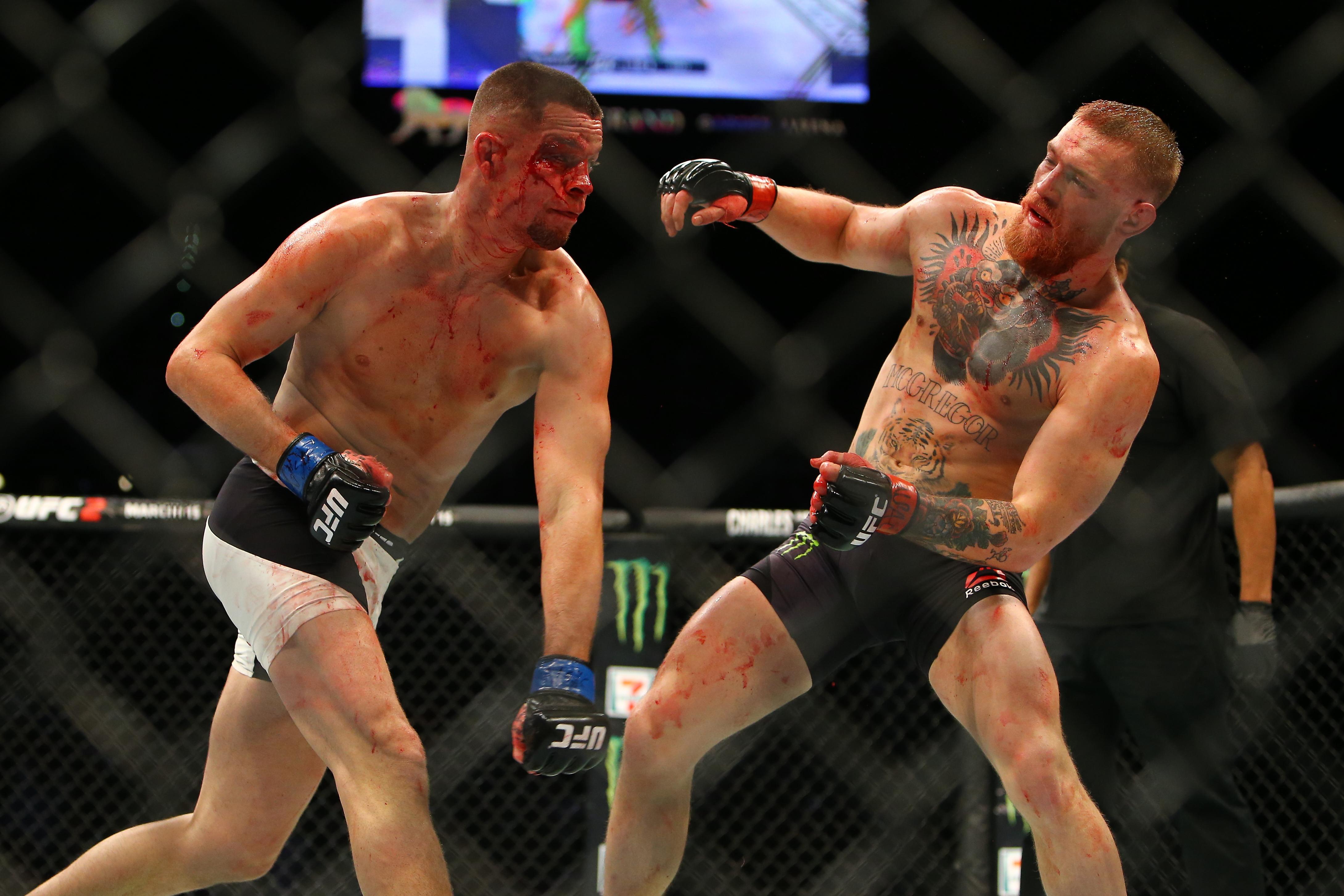4358x2906 UFC 202: See how Nate Diaz scored his stunning win over Conor McGregor at UFC 196