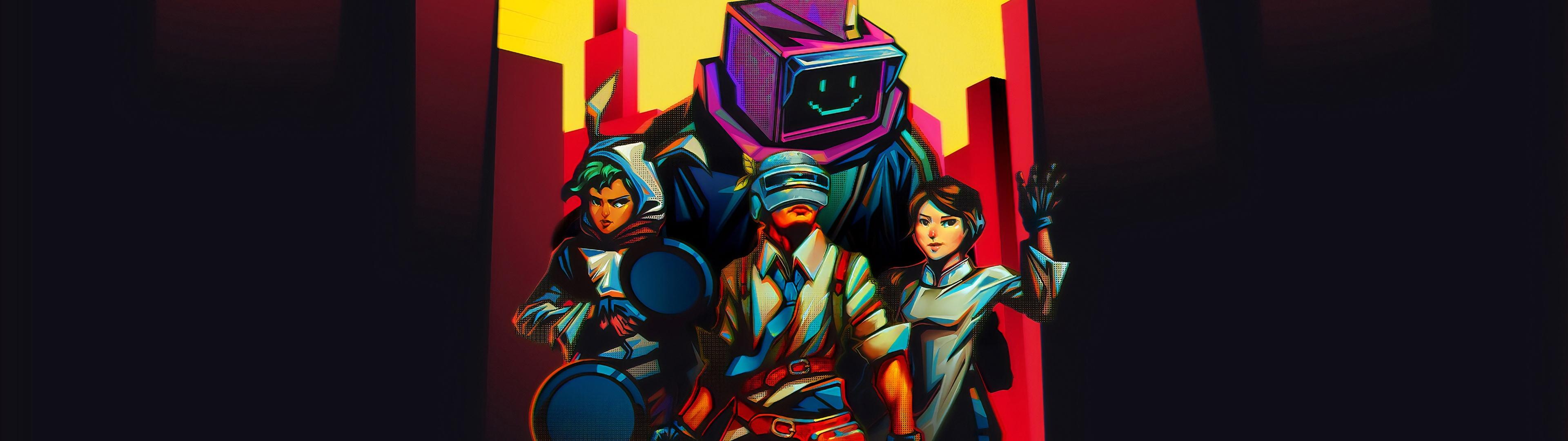 3840x1080 PUBG Wallpaper 4K, Retro, Games