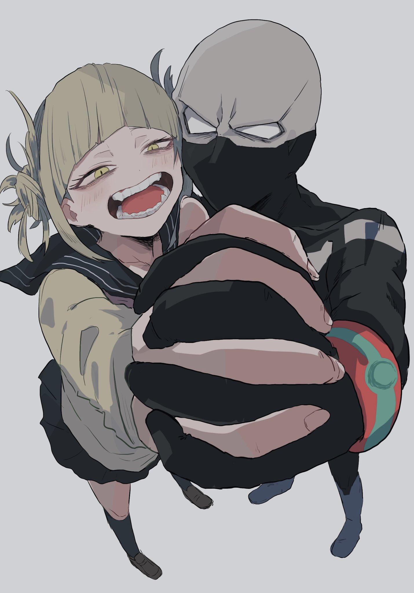 1430x2048 toga and twice no Hero Academia Fan Art