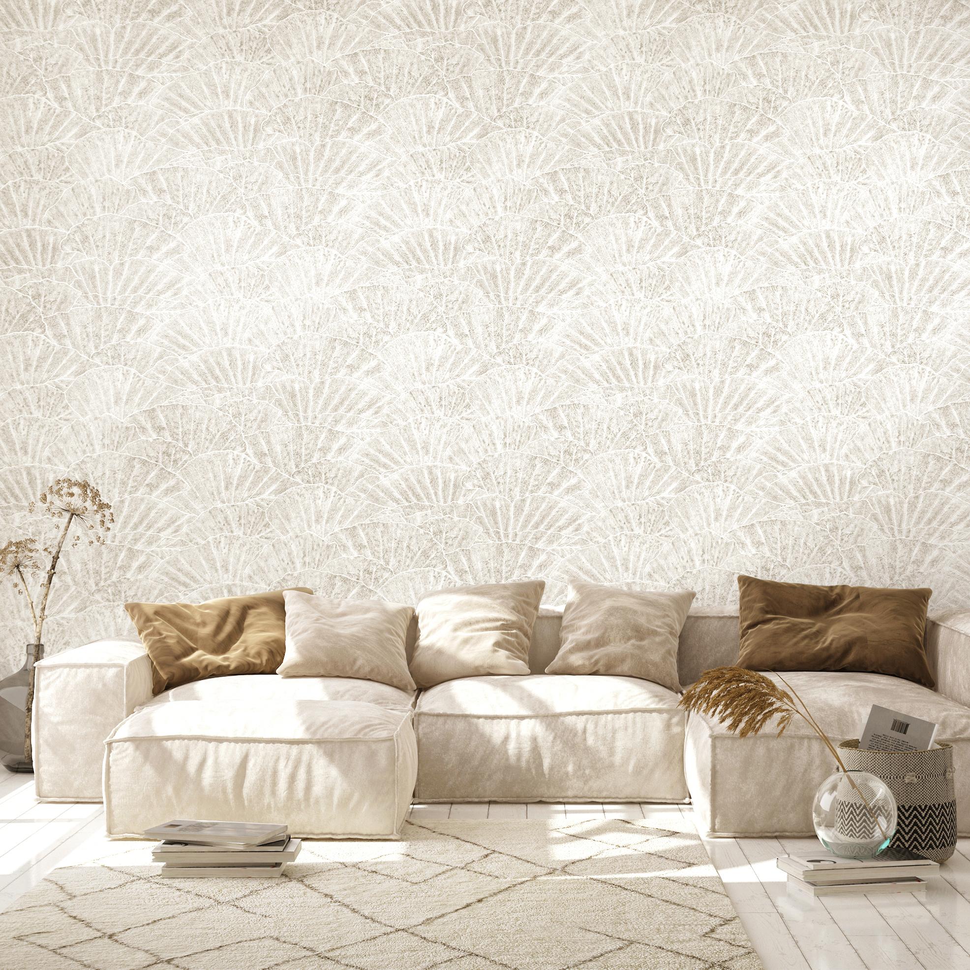 1972x1972 Beautiful design wallpaper with shell pattern